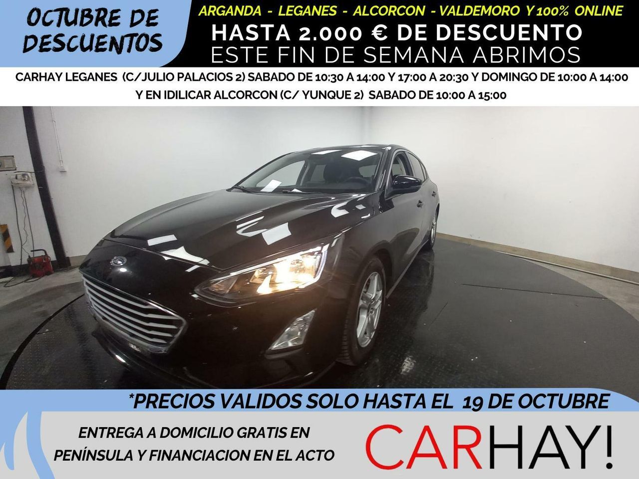 FORD Focus (TREND BUSINESS 1.5 ECOBLUE 95CV BVM6) en Madrid