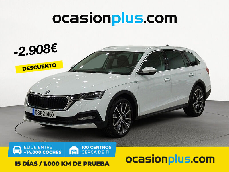 SKODA Octavia (2.0 TDI Scout Last Edition 4x4 DSG 110 kW (150 CV)) en Madri