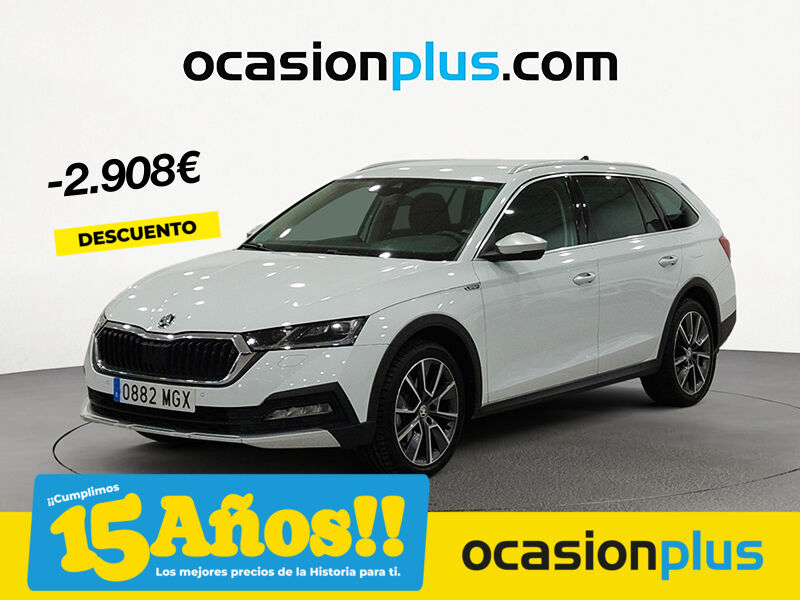 SKODA Octavia (2.0 TDI Scout Last Edition 4x4 DSG 110 kW (150 CV)) en Madri