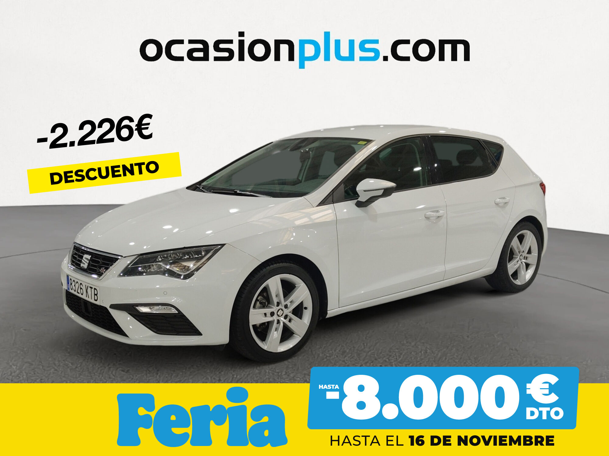 SEAT León (1.5 TSI S&S FR DSG 110 kW (150 CV)) en Madrid