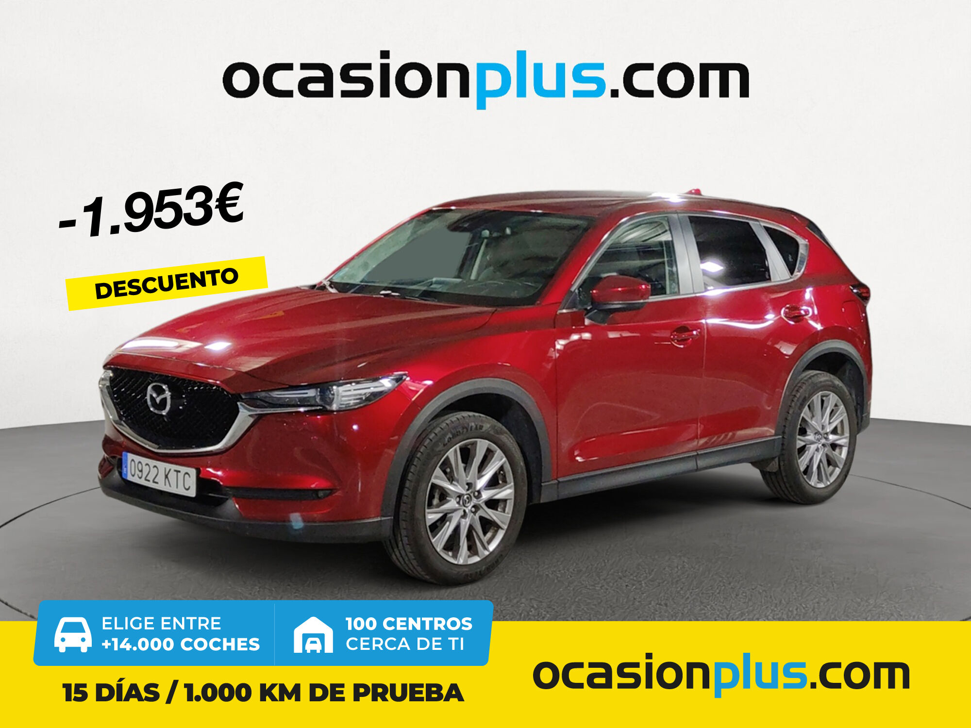 MAZDA CX-5 (2.0 G Zenith 2WD 121 kW (165 CV)) en Madrid