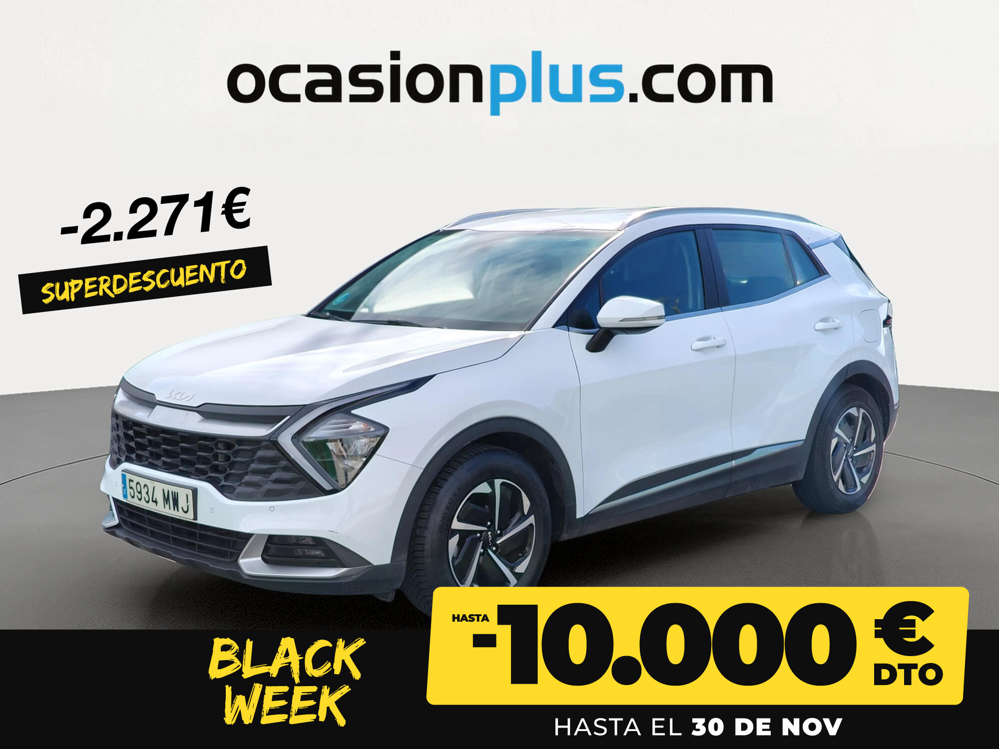 KIA Sportage (1.6 T-GDi MHEV Drive 4x2 118 kW (160 CV)) en Madrid