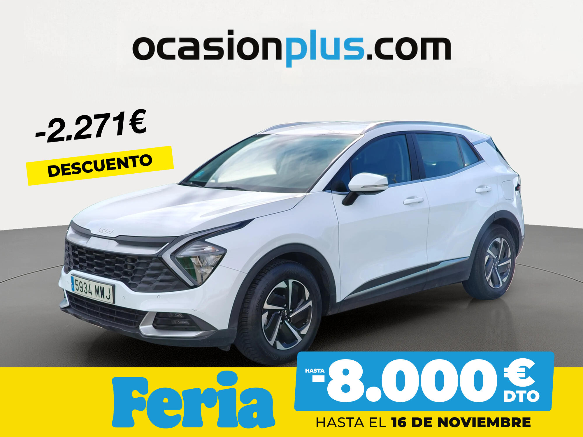 KIA Sportage (1.6 T-GDi MHEV Drive 4x2 118 kW (160 CV)) en Madrid
