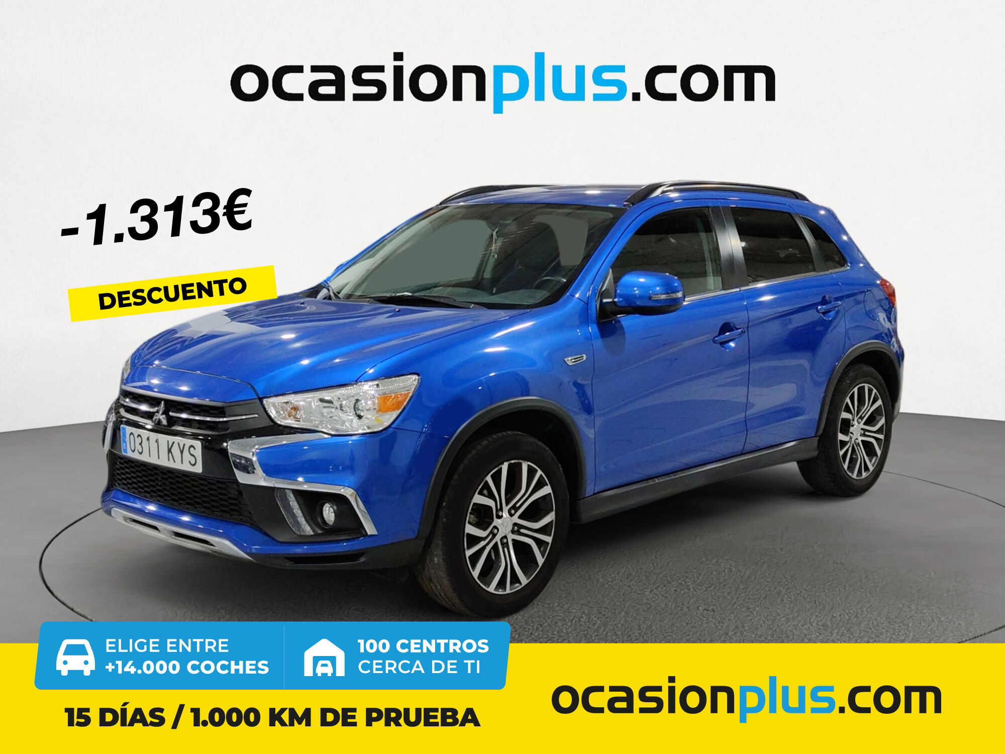 MITSUBISHI ASX (160 MPI Motion 86 kW (117 CV)) en Madrid