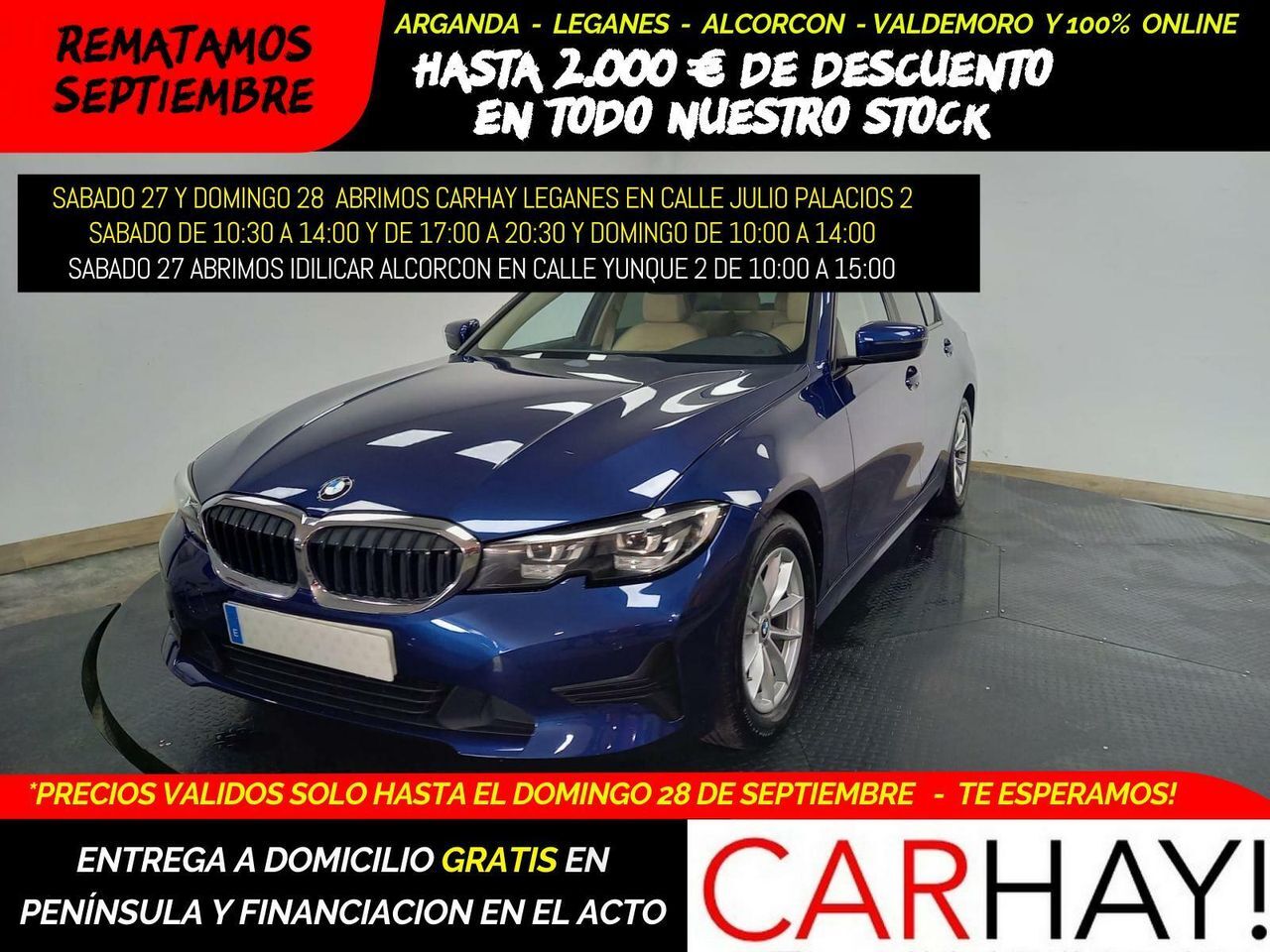 BMW Serie 3 (318 d AdBlue) en Madrid