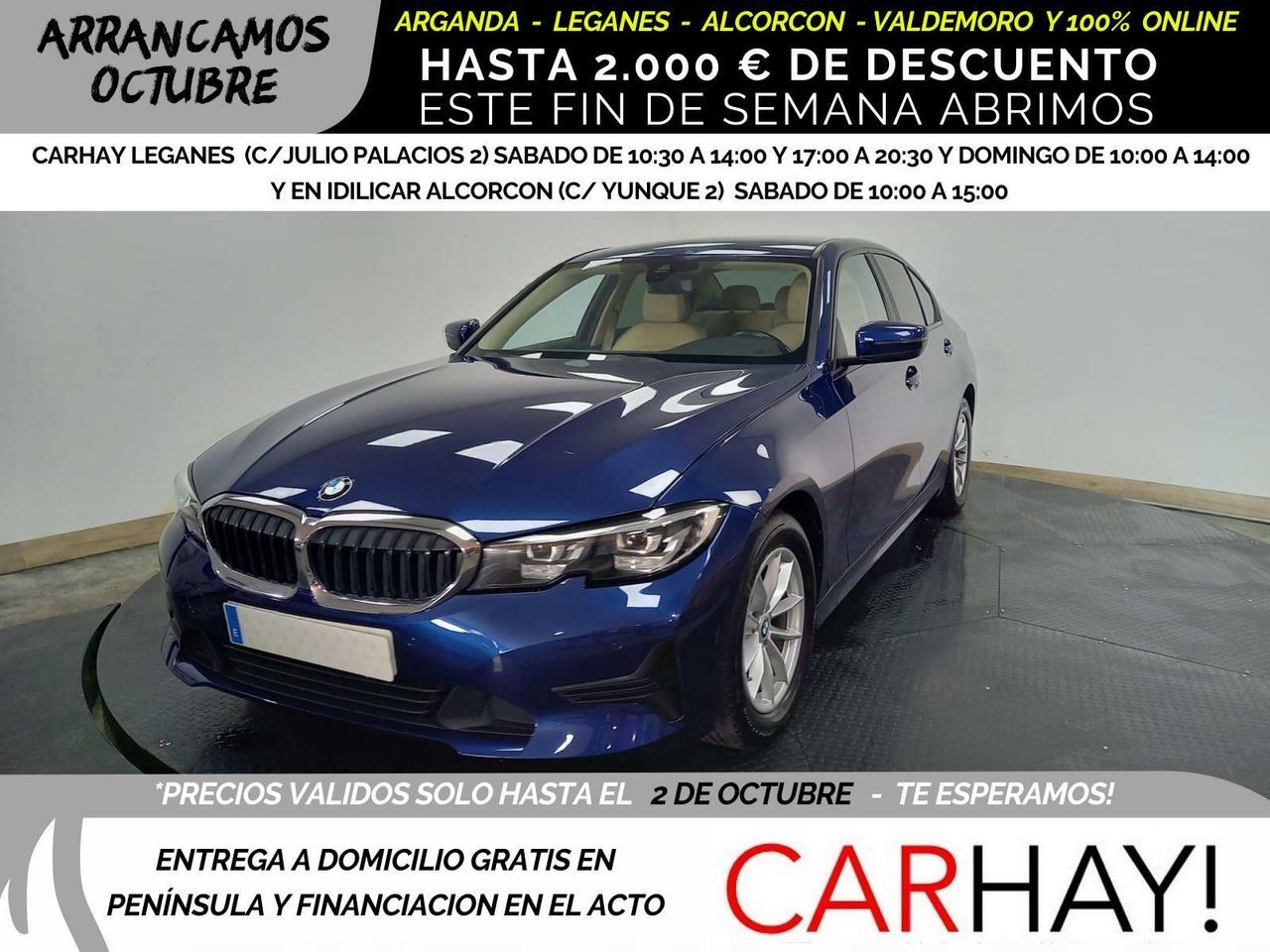 BMW Serie 3 (318 d AdBlue) en Madrid