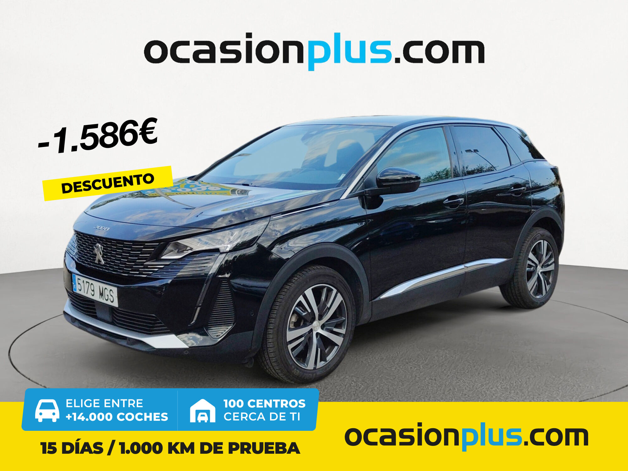 PEUGEOT 3008 (PureTech 130 S&S Allure Pack 96 kW (130 CV)) en Madrid