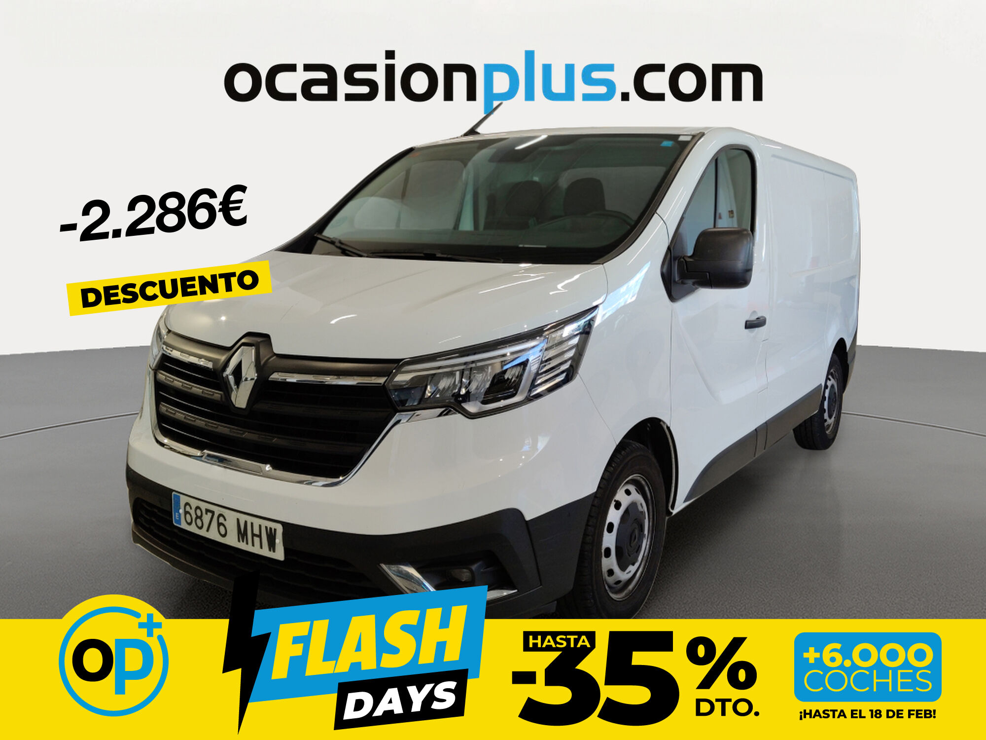 Foto del RENAULT Trafic Furgón L2H1 BluedCi 96kW CU aumentada
