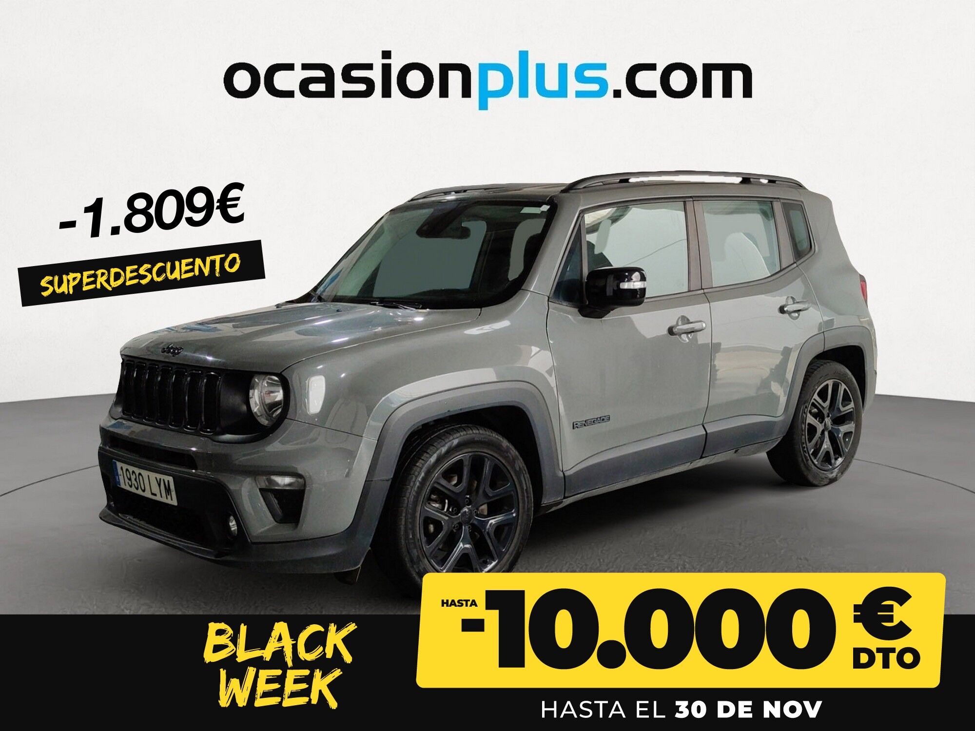 JEEP Renegade (eHybrid Night Eagle ATX 96 kW (130 CV)) en Madrid