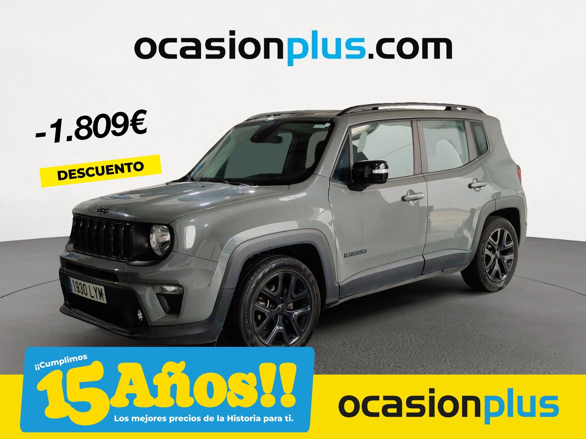 JEEP Renegade (eHybrid Night Eagle ATX 96 kW (130 CV)) en Madrid