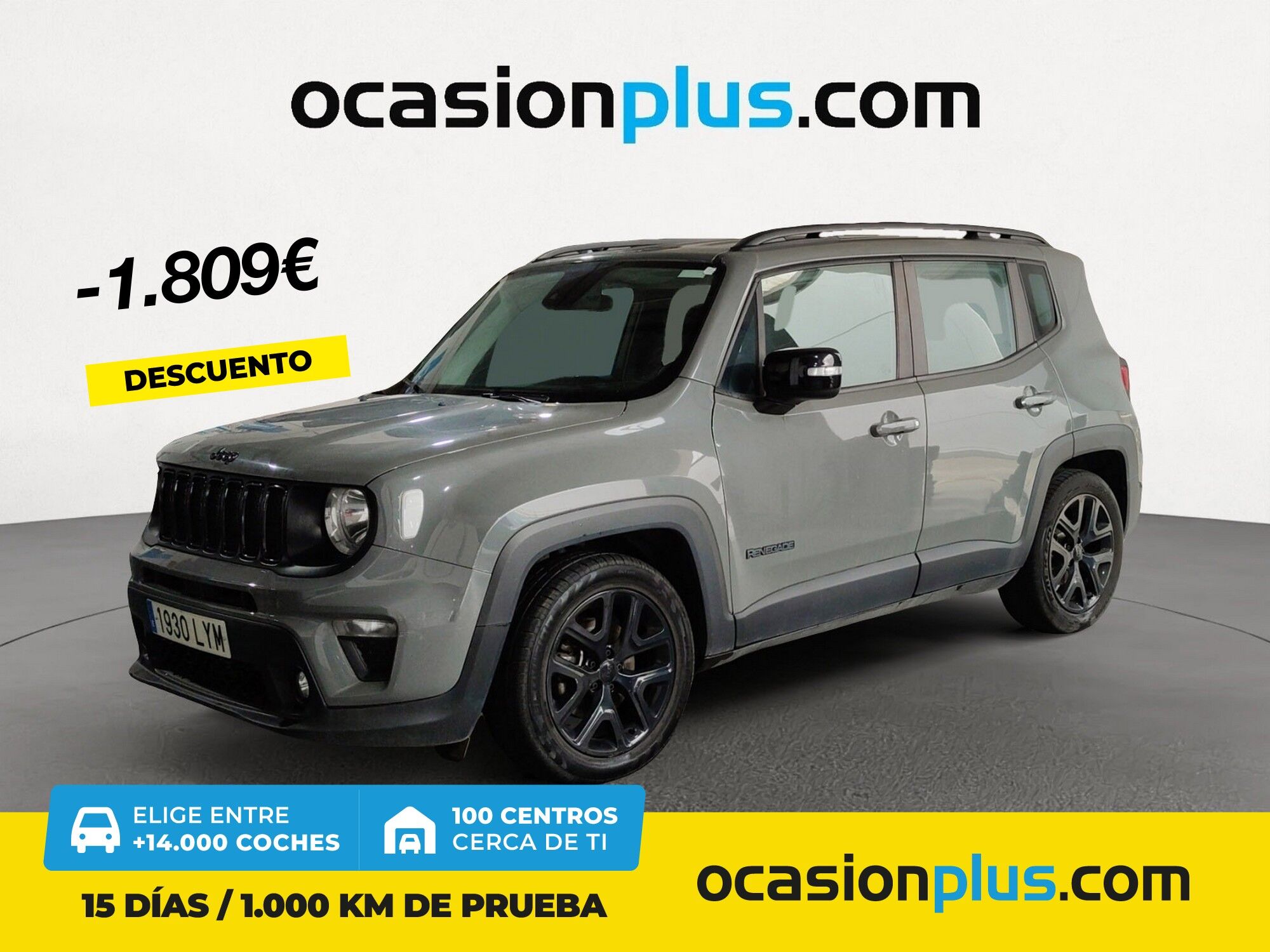 JEEP Renegade (eHybrid Night Eagle ATX 96 kW (130 CV)) en Madrid