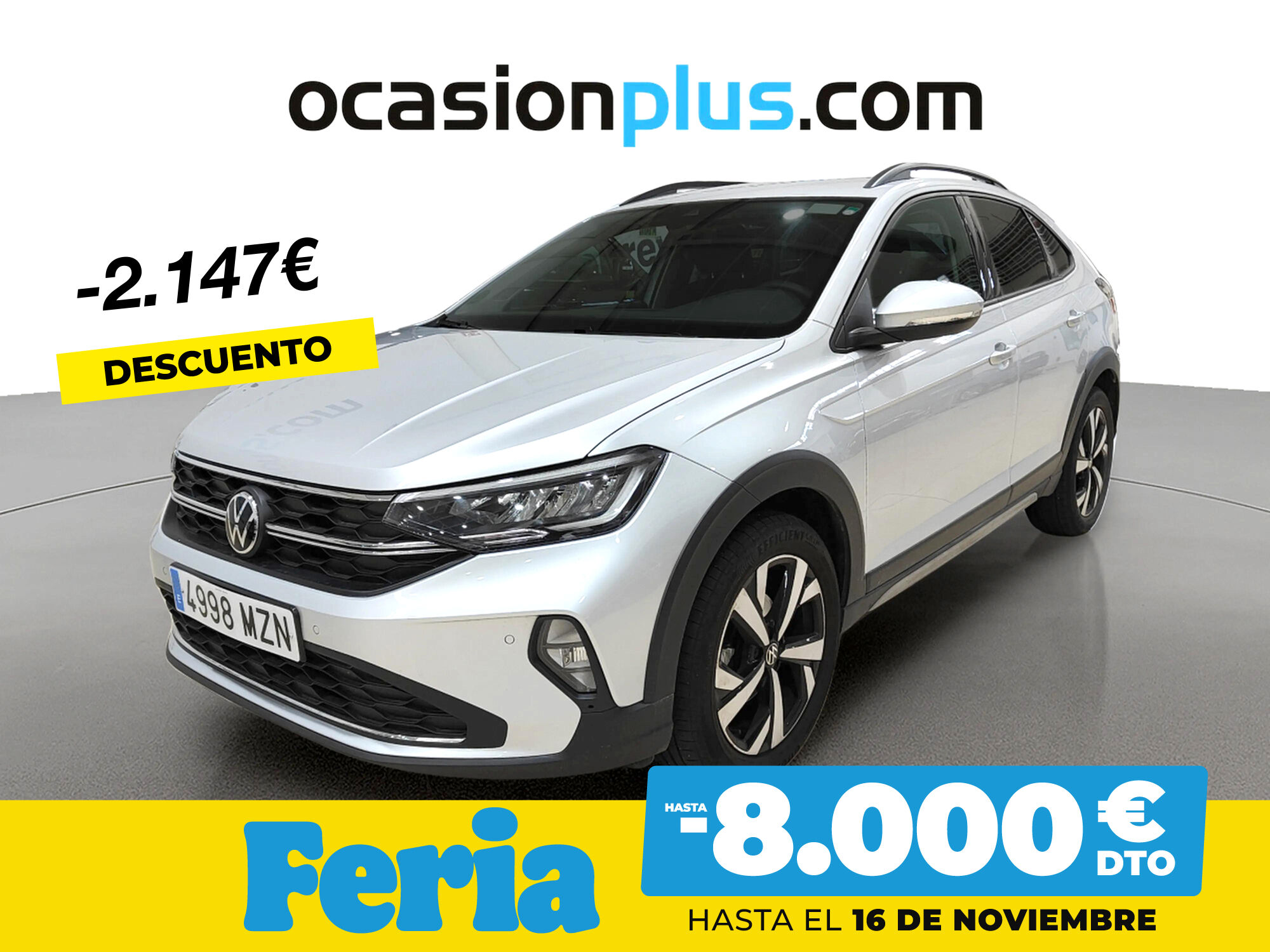 VOLKSWAGEN Taigo (1.0 TSI 85 kW (115 CV) DSG) en Madrid