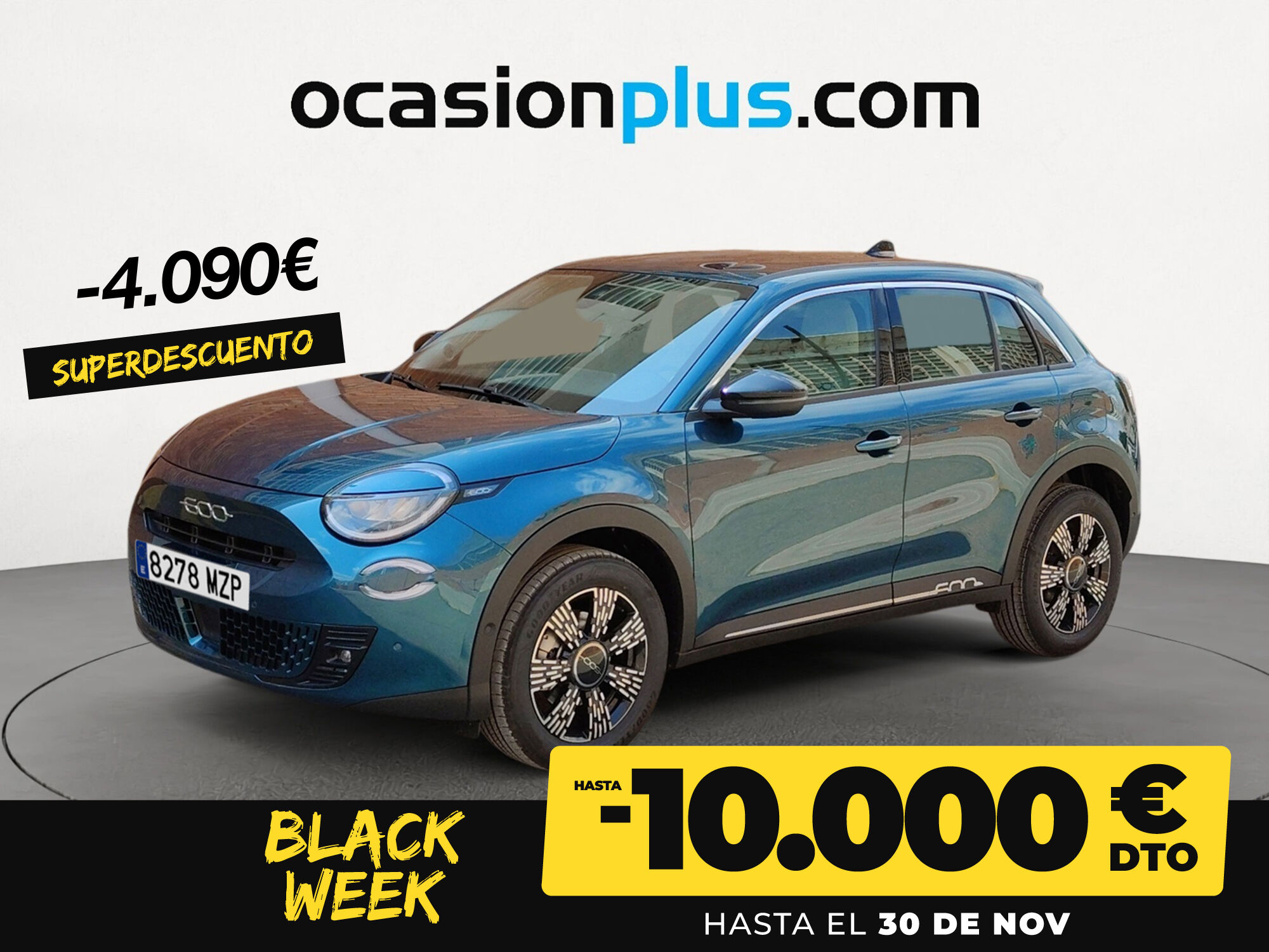 FIAT 600 (1.2 MHEV DDCT 100 kW (136 CV)) en Madrid