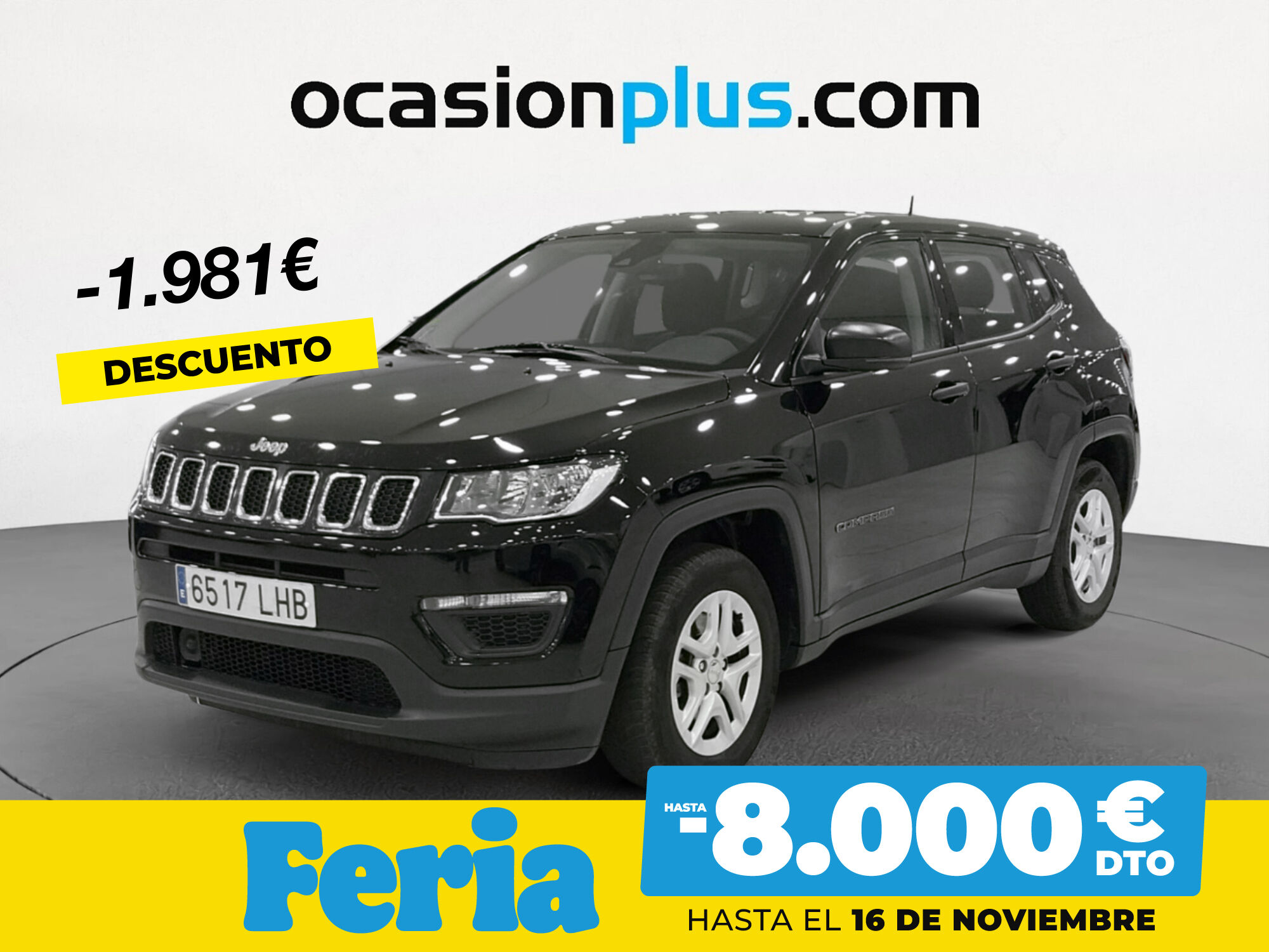 JEEP Compass (1.4 Multiair Sport 4x2 103 kW (140 CV)) en Madrid