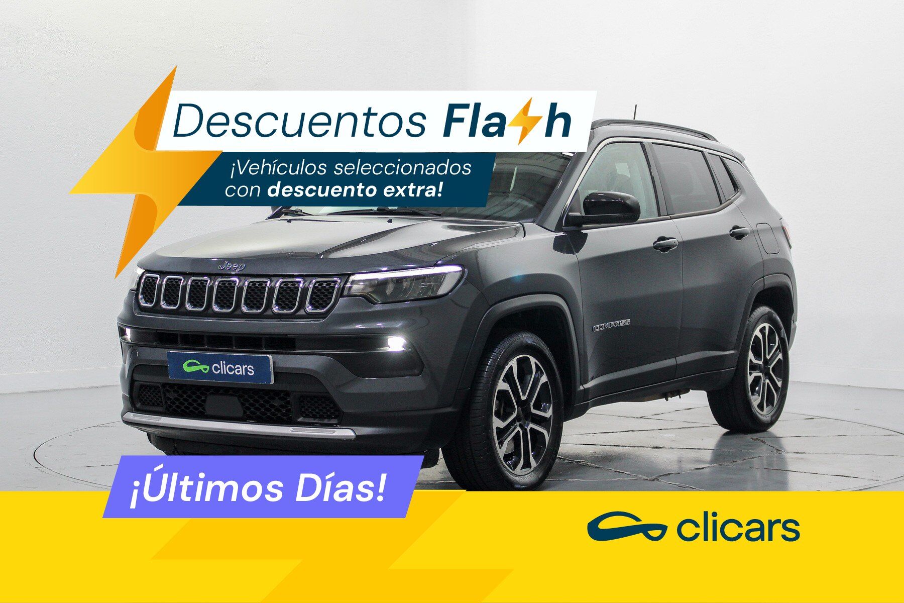JEEP Compass (Compass 1.3 PHEV Limited EAWD Aut. 190) en Madrid