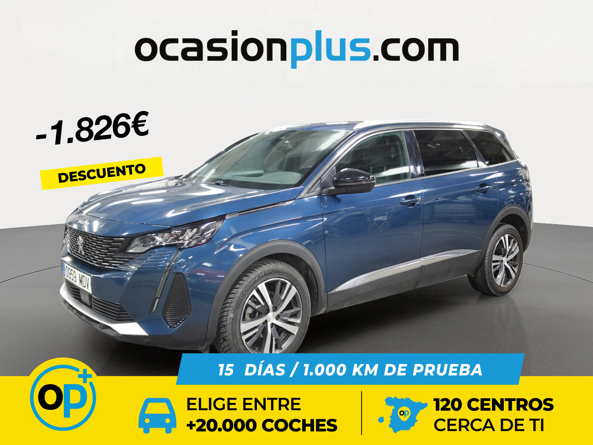 PEUGEOT 5008 (PureTech 130 S&S Allure Pack EAT8 96 kW (130 CV)) en Madrid