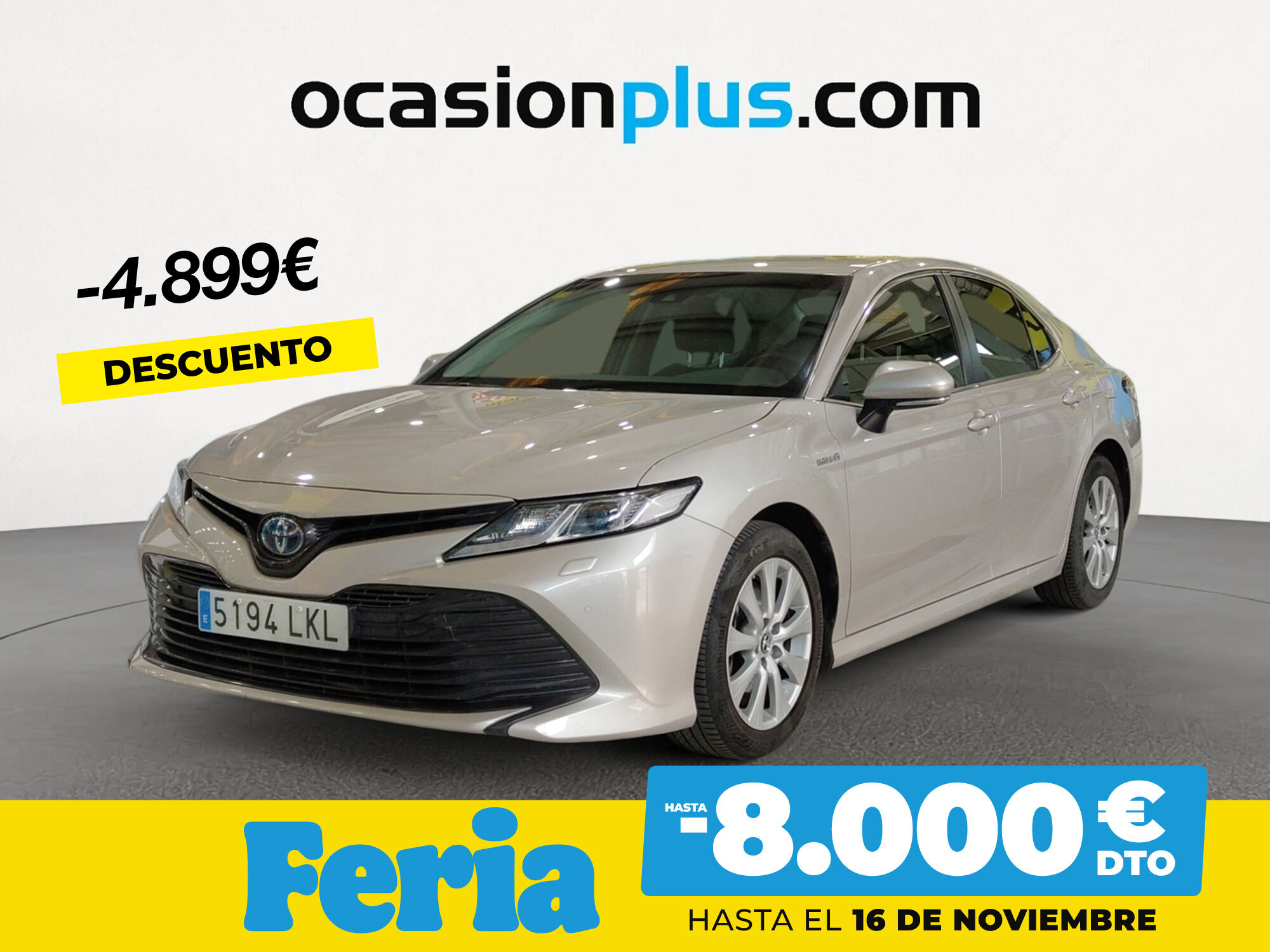 TOYOTA Camry (2.5 220H Business 160 kW (218 CV)) en Madrid