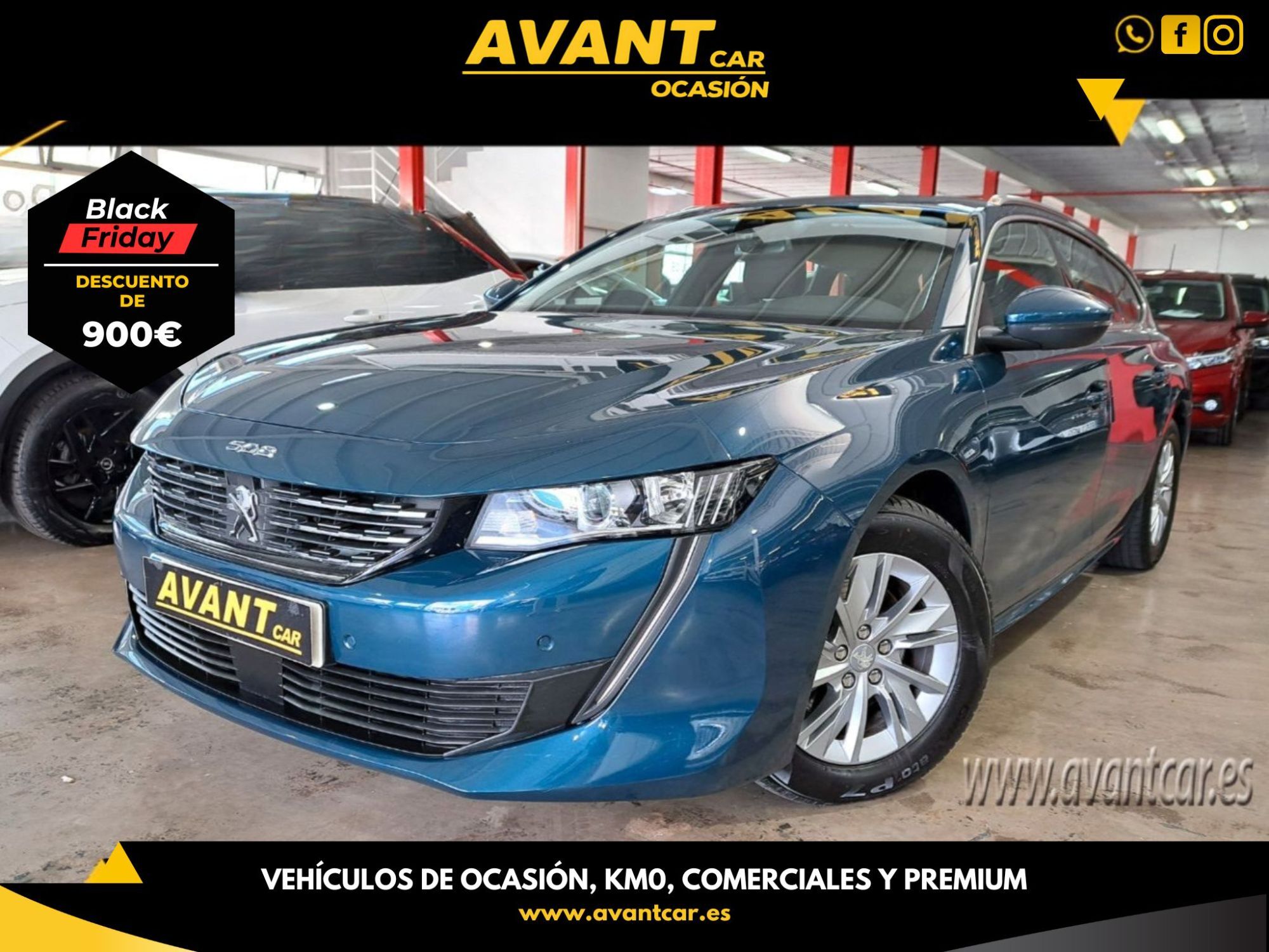 PEUGEOT 508 (1.2 PureTech S&S Active Pack EAT8 130) en Palmas, Las