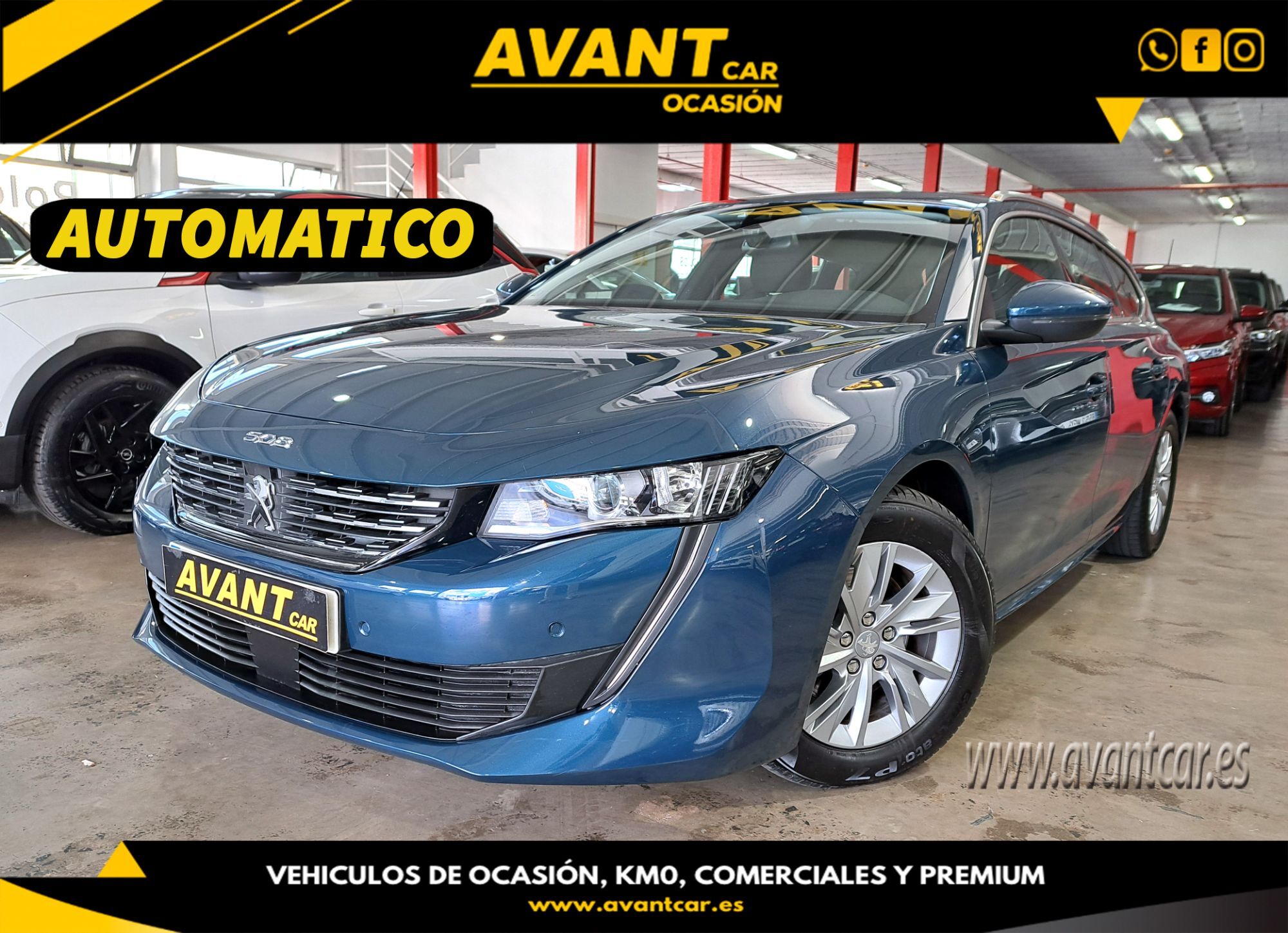 PEUGEOT 508 (1.2 PureTech S&S Active Pack EAT8 130) en Palmas, Las
