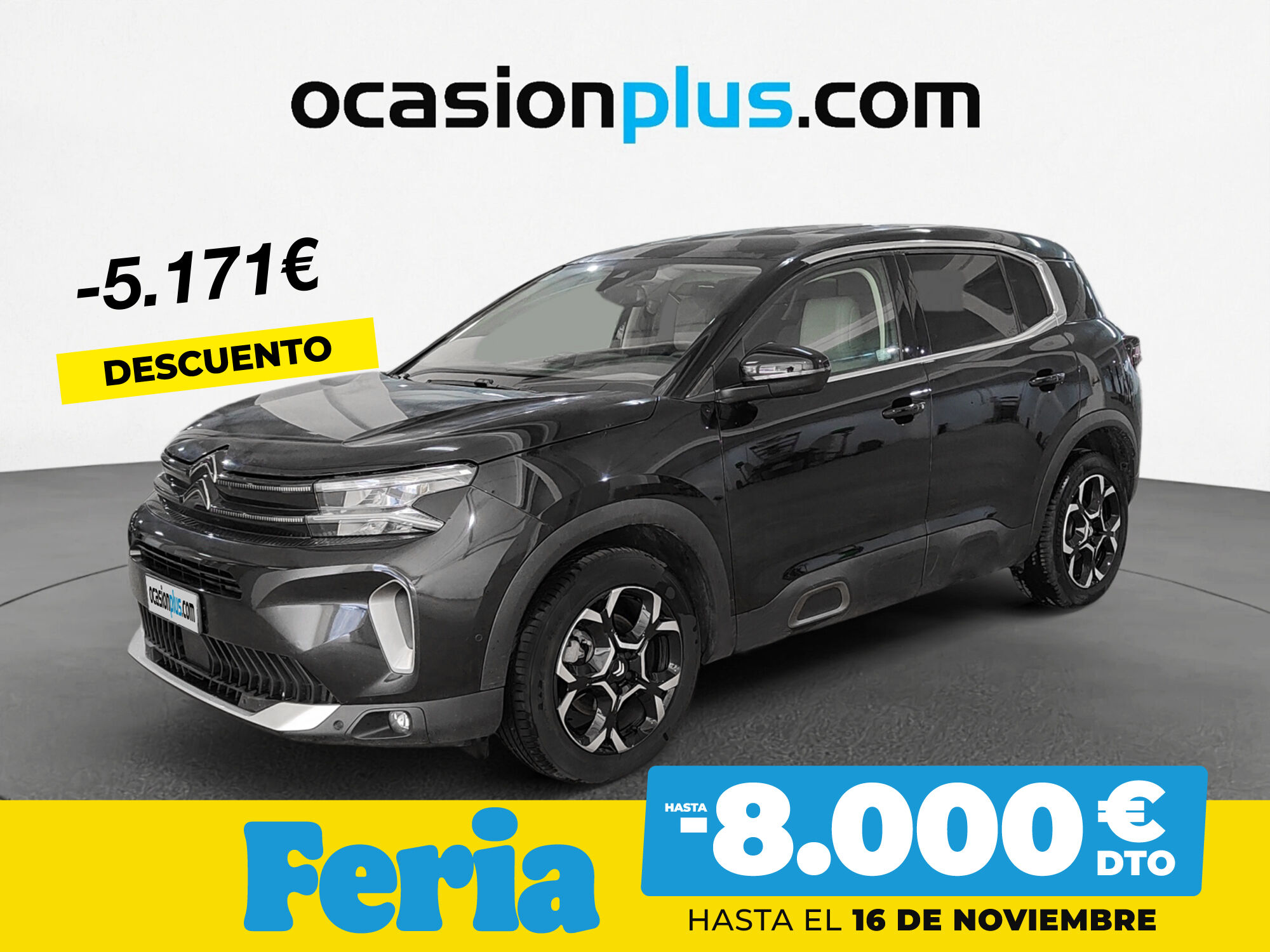 CITROEN C5 Aircross (BlueHDi 130 S&S Plus EAT8 96 kW (131 CV)) en Madrid