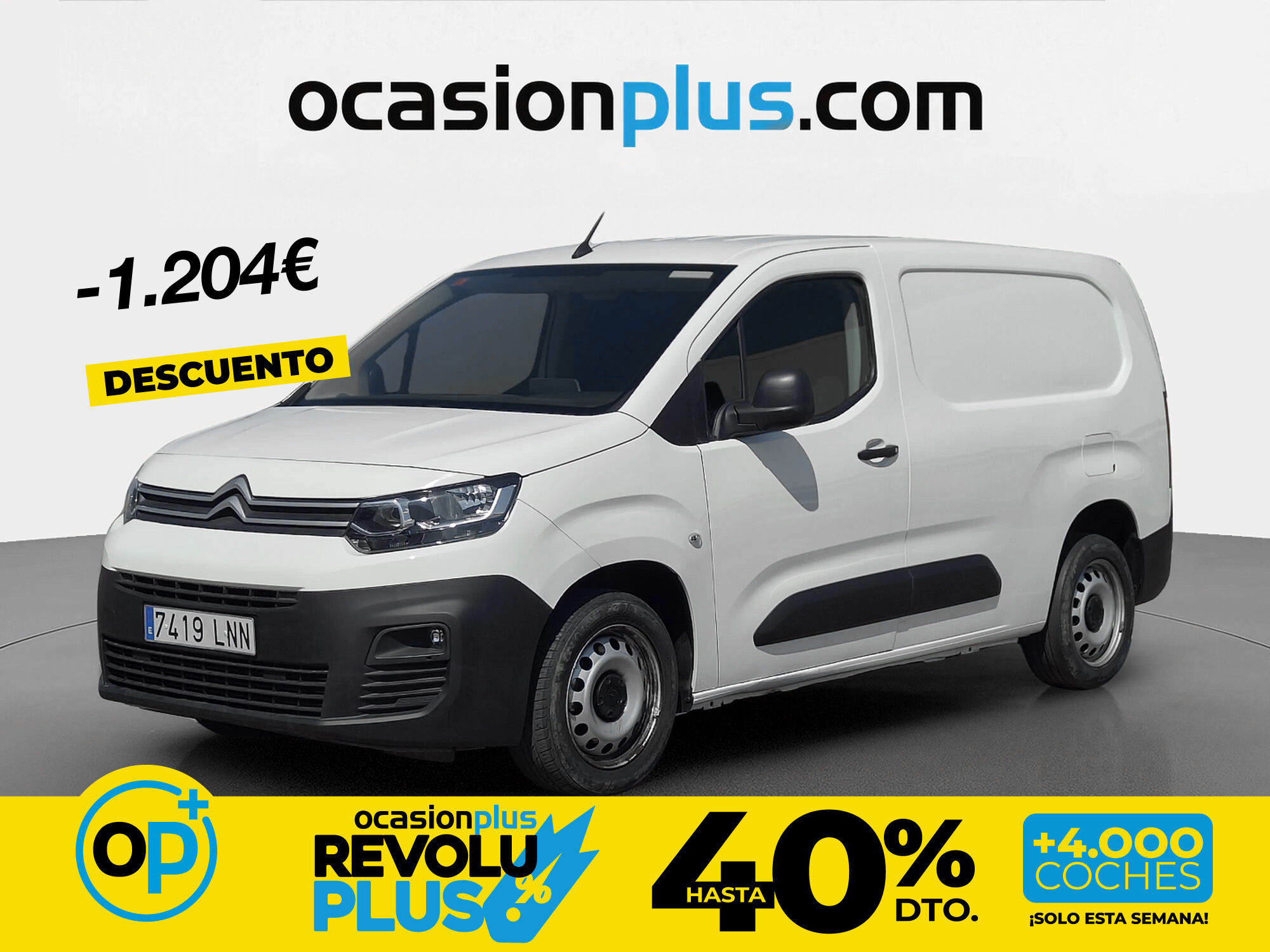 Foto del CITROEN Berlingo Van BlueHDi S&S Talla XL Club 100
