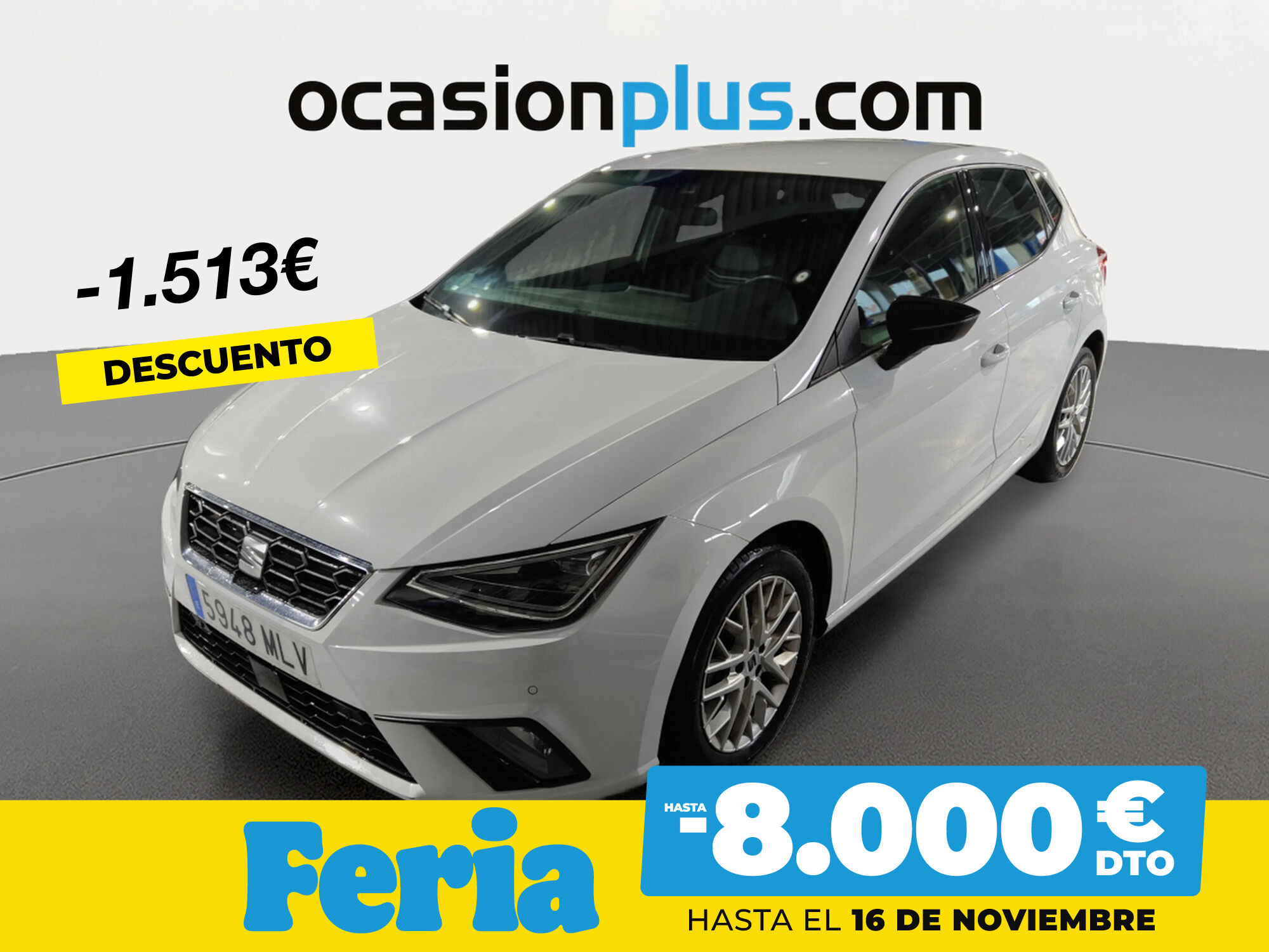 SEAT Ibiza (1.0 TSI S&S FR XL 81 kW (110 CV)) en Madrid