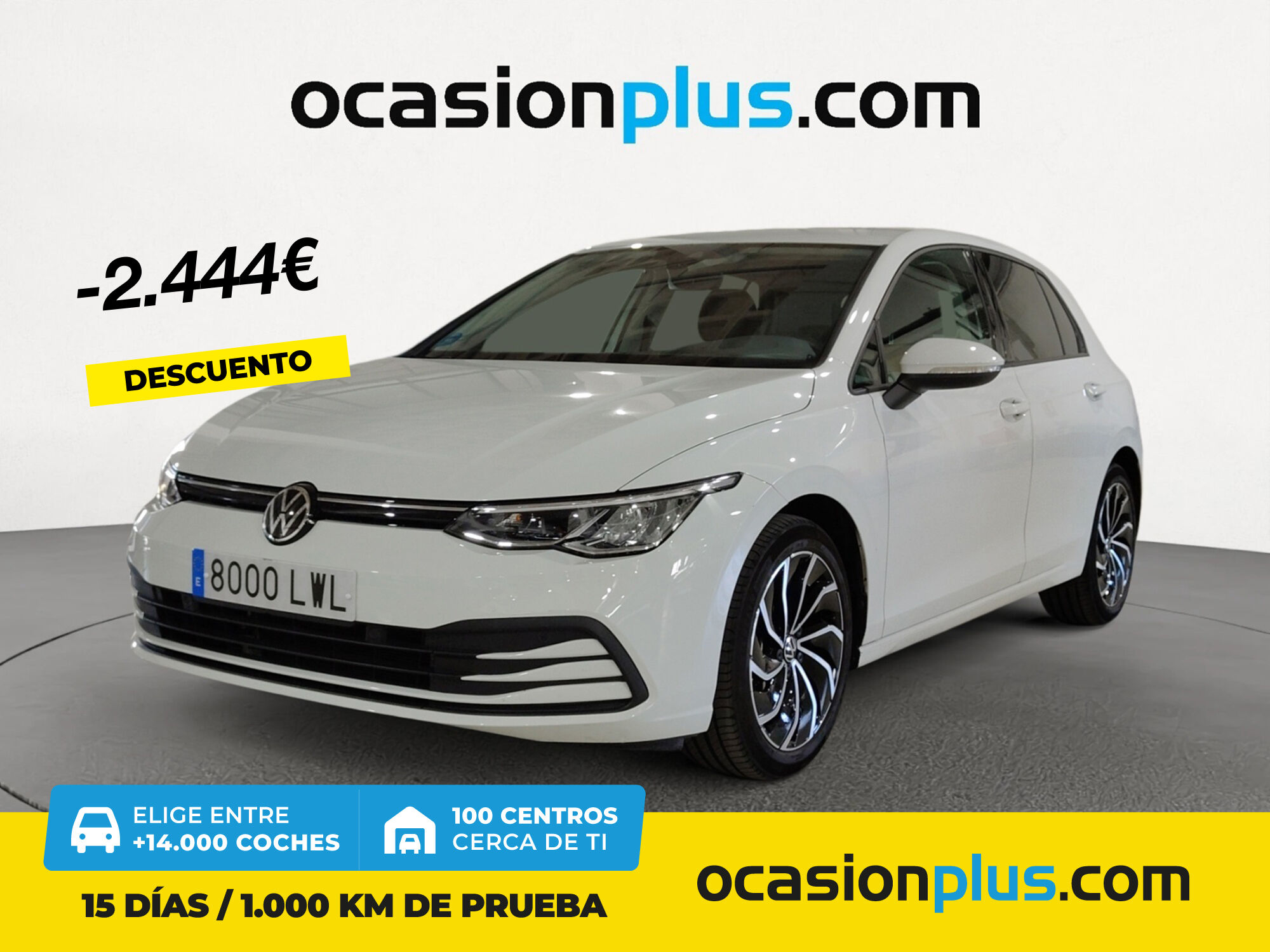 VOLKSWAGEN Golf (Life 1.5 eTSI 110 kW (150 CV) DSG) en Madrid