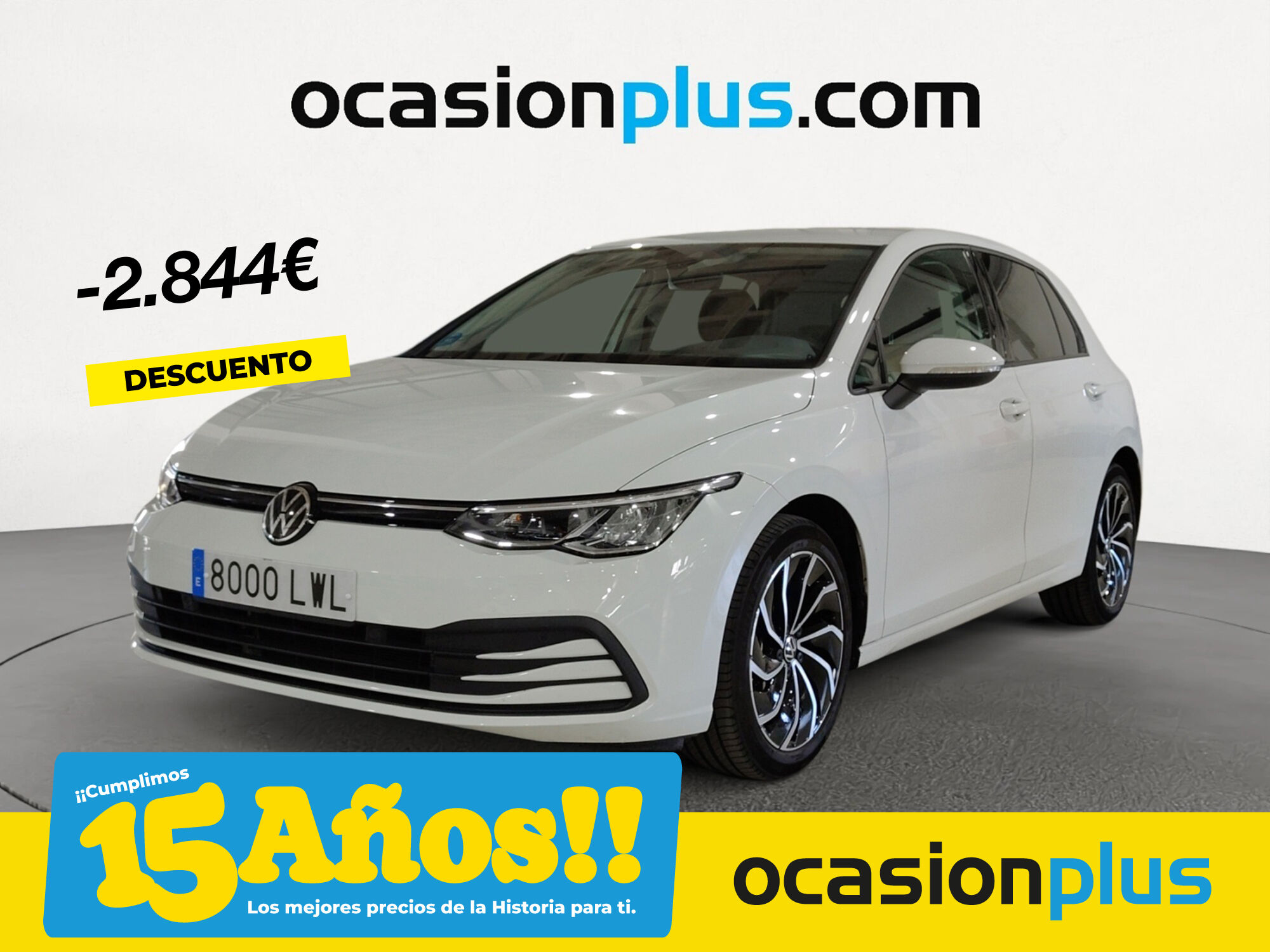 VOLKSWAGEN Golf (Life 1.5 eTSI 110 kW (150 CV) DSG) en Madrid