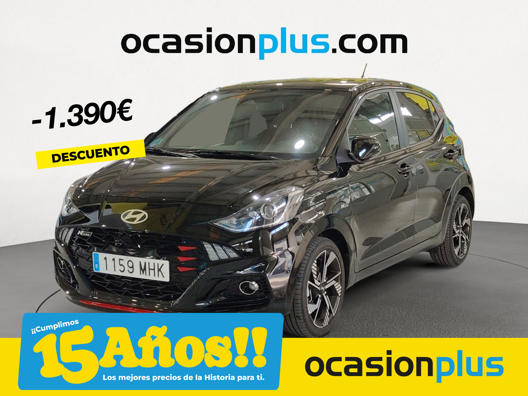 HYUNDAI i10 (1.0 TGDI N Line 2C 74 kW (100 CV)) en Madrid