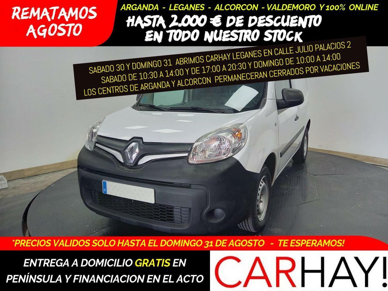 RENAULT Kangoo (PROFESSIONAL 1.5 DCI 75CV MT5 E6) en Madrid