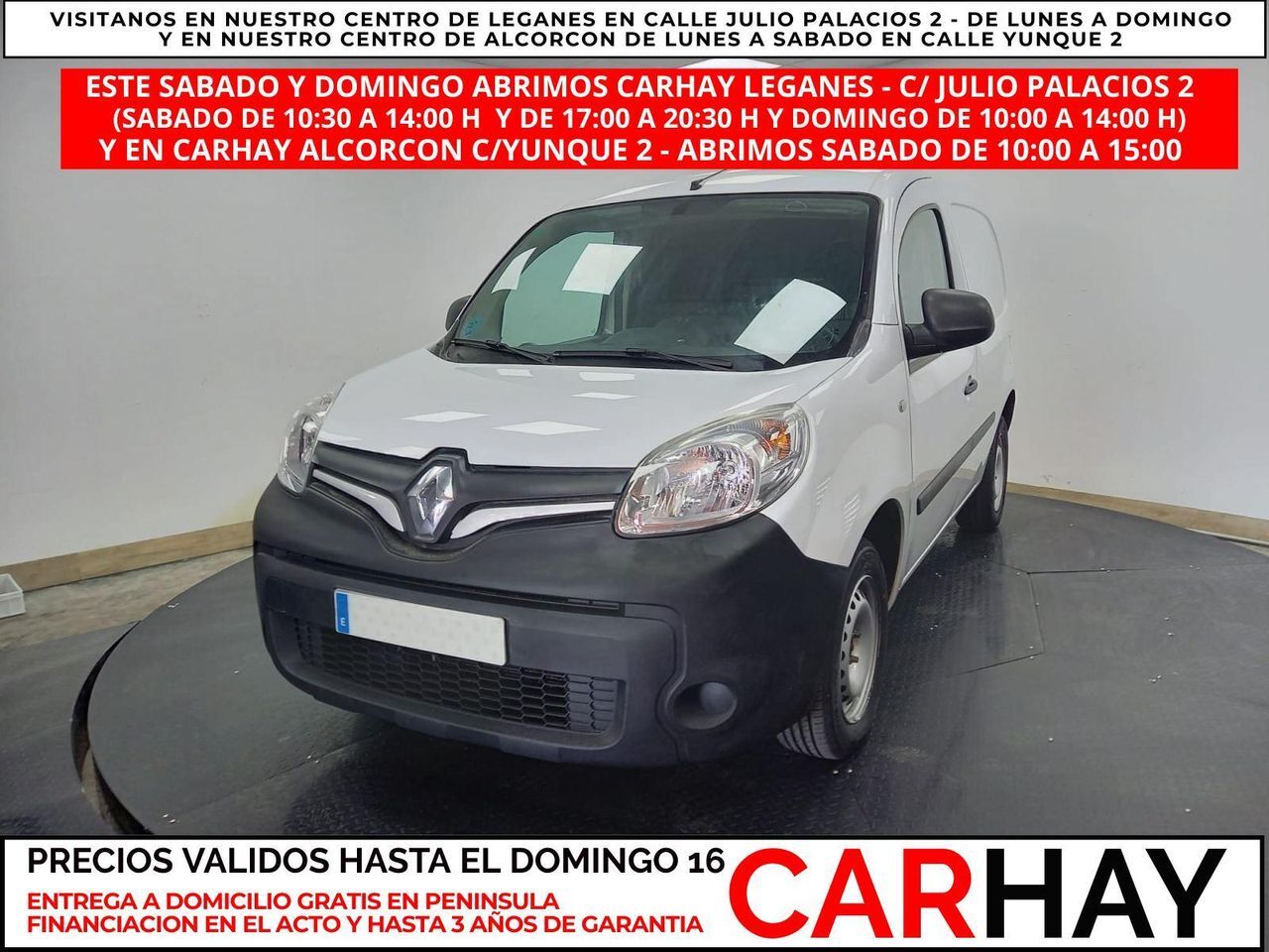 RENAULT Kangoo (PROFESSIONAL 1.5 DCI 75CV MT5 E6) en Madrid