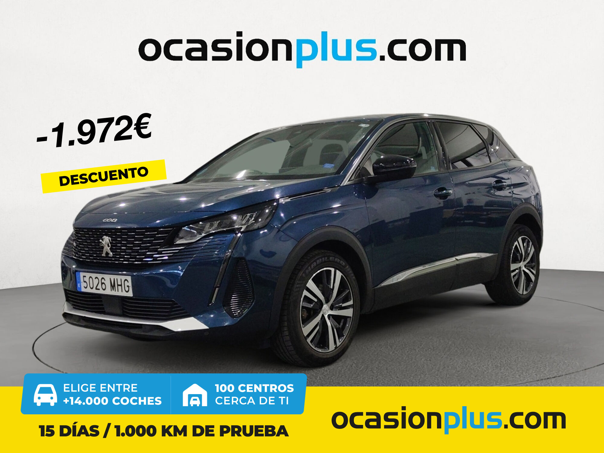 PEUGEOT 3008 (PureTech 130 S&S Allure Pack EAT8 96 kW (130 CV)) en Madrid