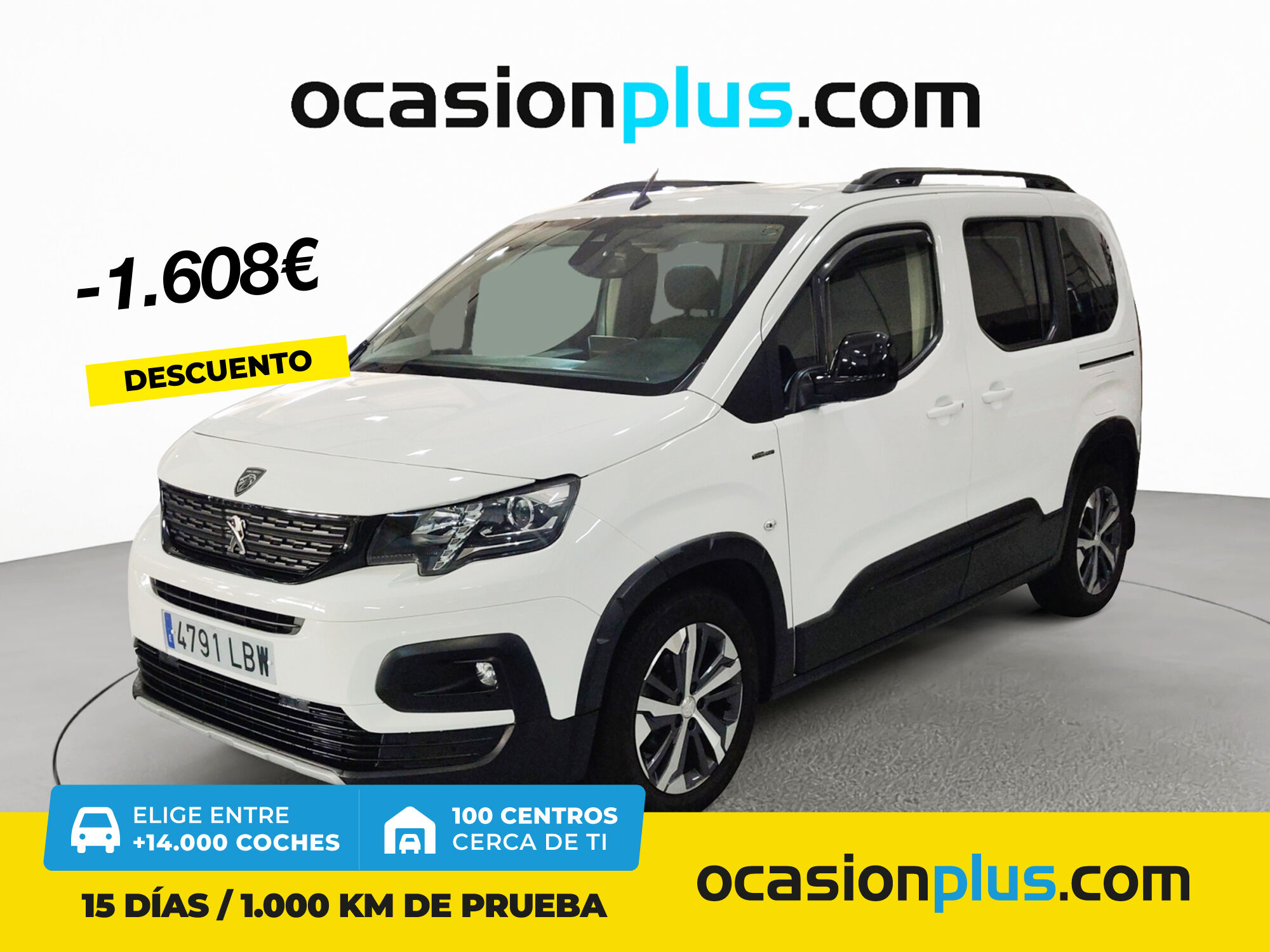 PEUGEOT Rifter (BlueHDi 100 GT Line Standard 73 kW (100 CV)) en Madrid
