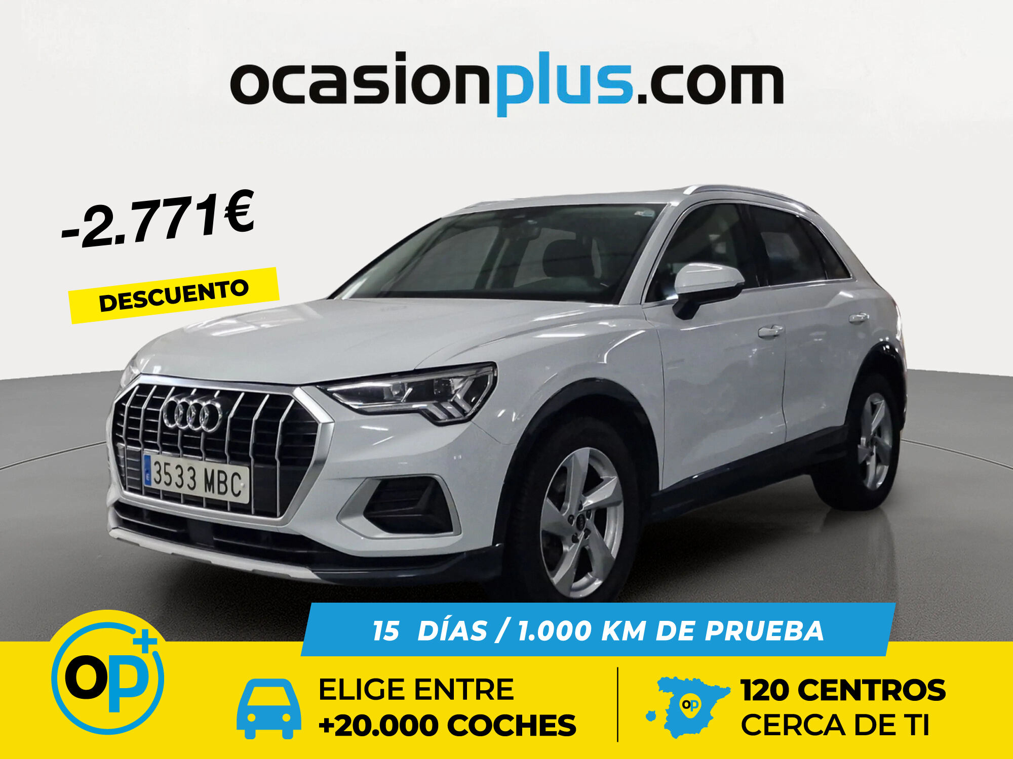 AUDI Q3 (Advanced 35 TDI 110 kW (150 CV)) en Madrid