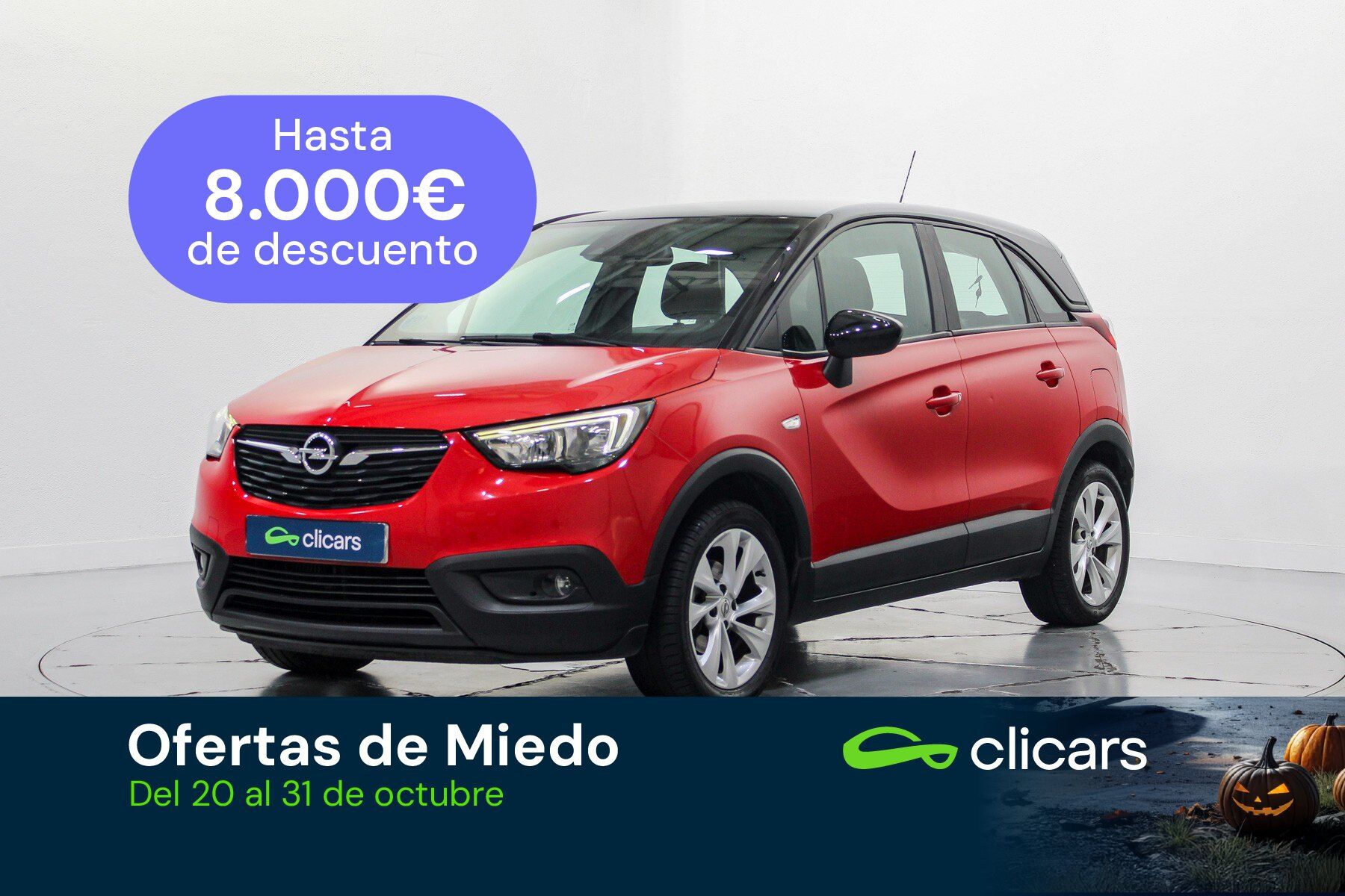 OPEL Crossland (Crossland X 1.2T S&S ecoTEC Selective 110) en Madrid