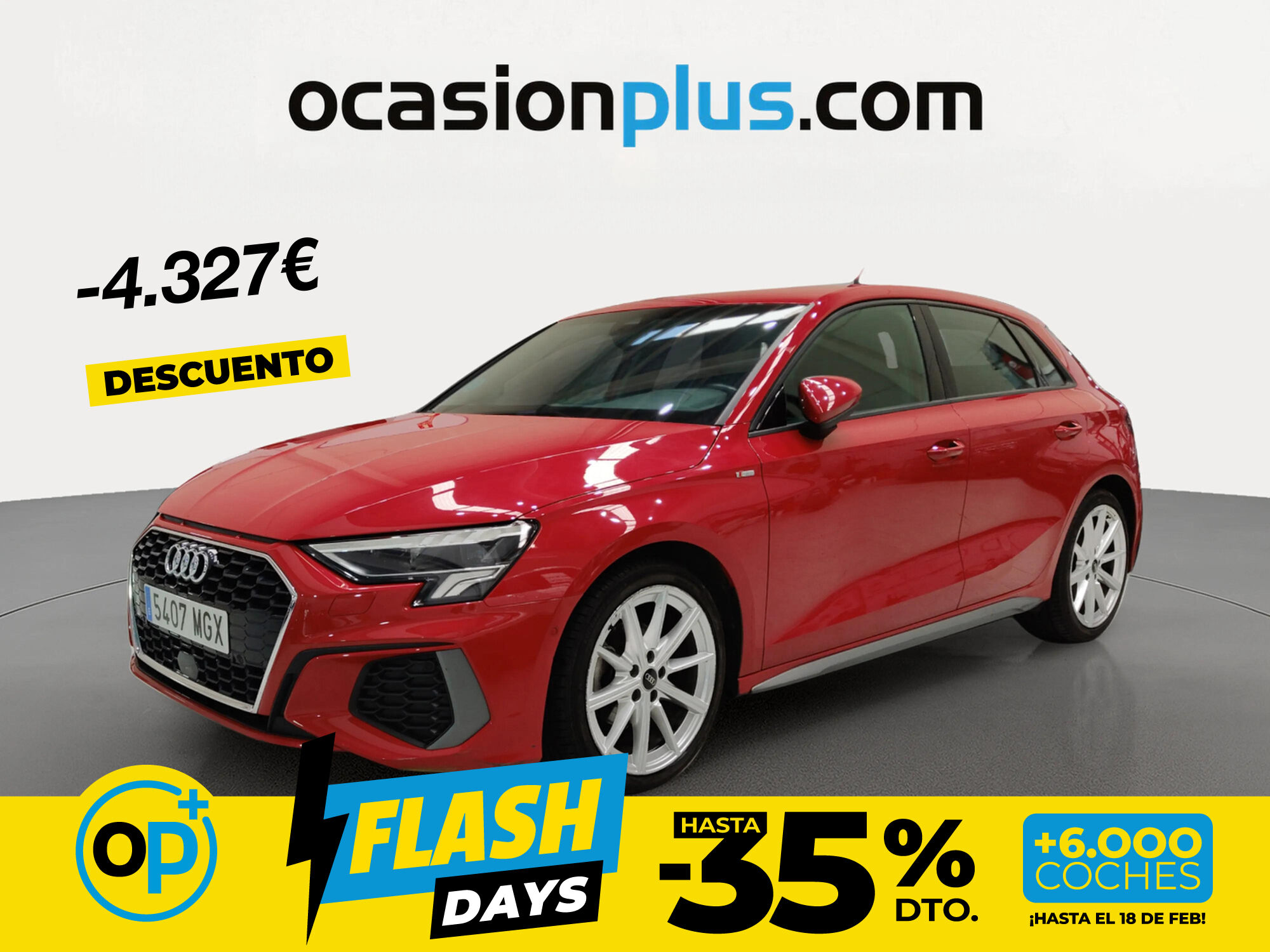 Foto del AUDI A3 Sportback 35TDI Black line S tronic
