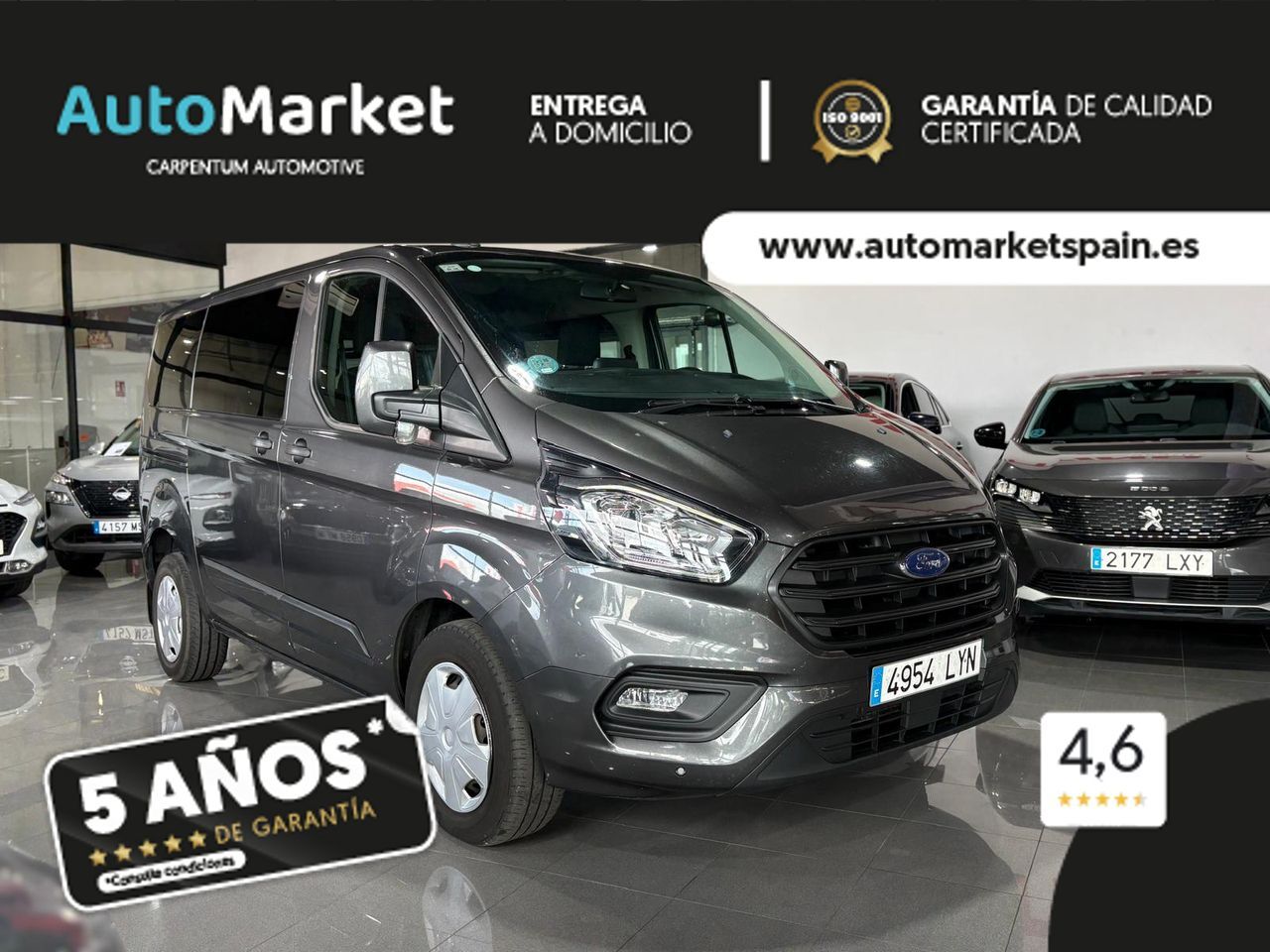 Foto del FORD Transit Custom FT 300 L1 Van Trail 130