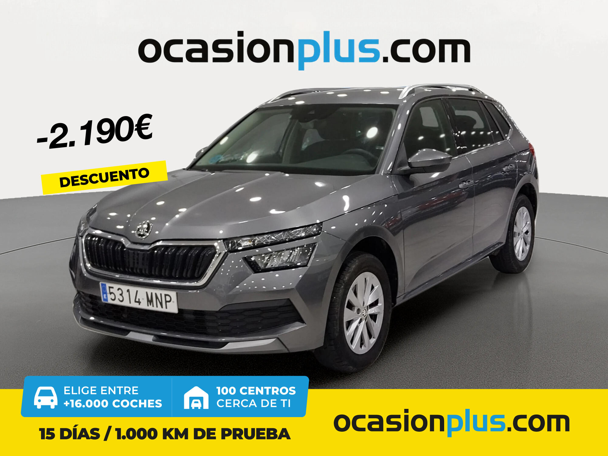 SKODA Kamiq (1.0 TSI Ambition 81 kW (110 CV)) en Madrid