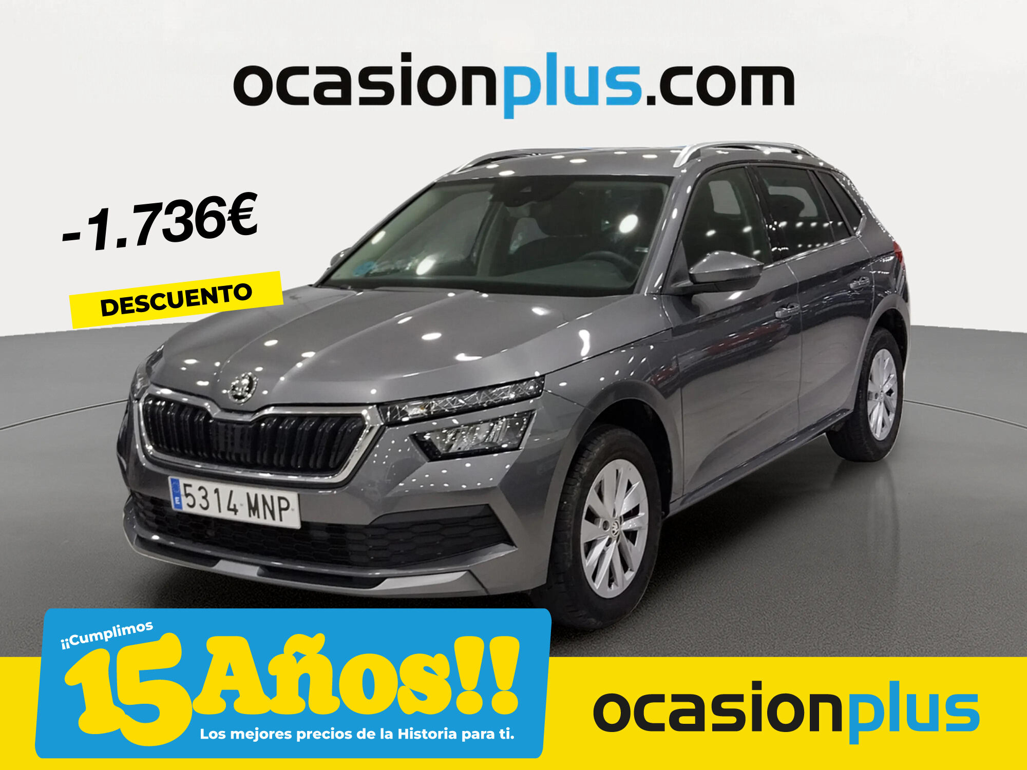SKODA Kamiq (1.0 TSI Ambition 81 kW (110 CV)) en Madrid