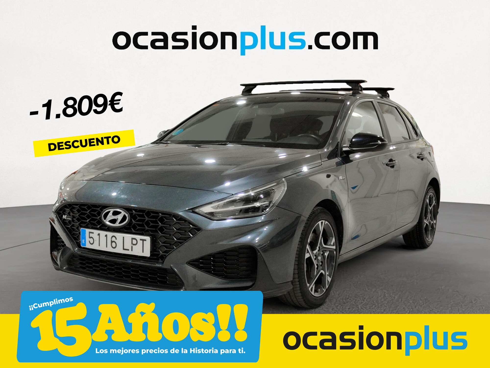 HYUNDAI i30 (1.0 TGDI 48V N-Line 88 kW (120 CV)) en Madrid