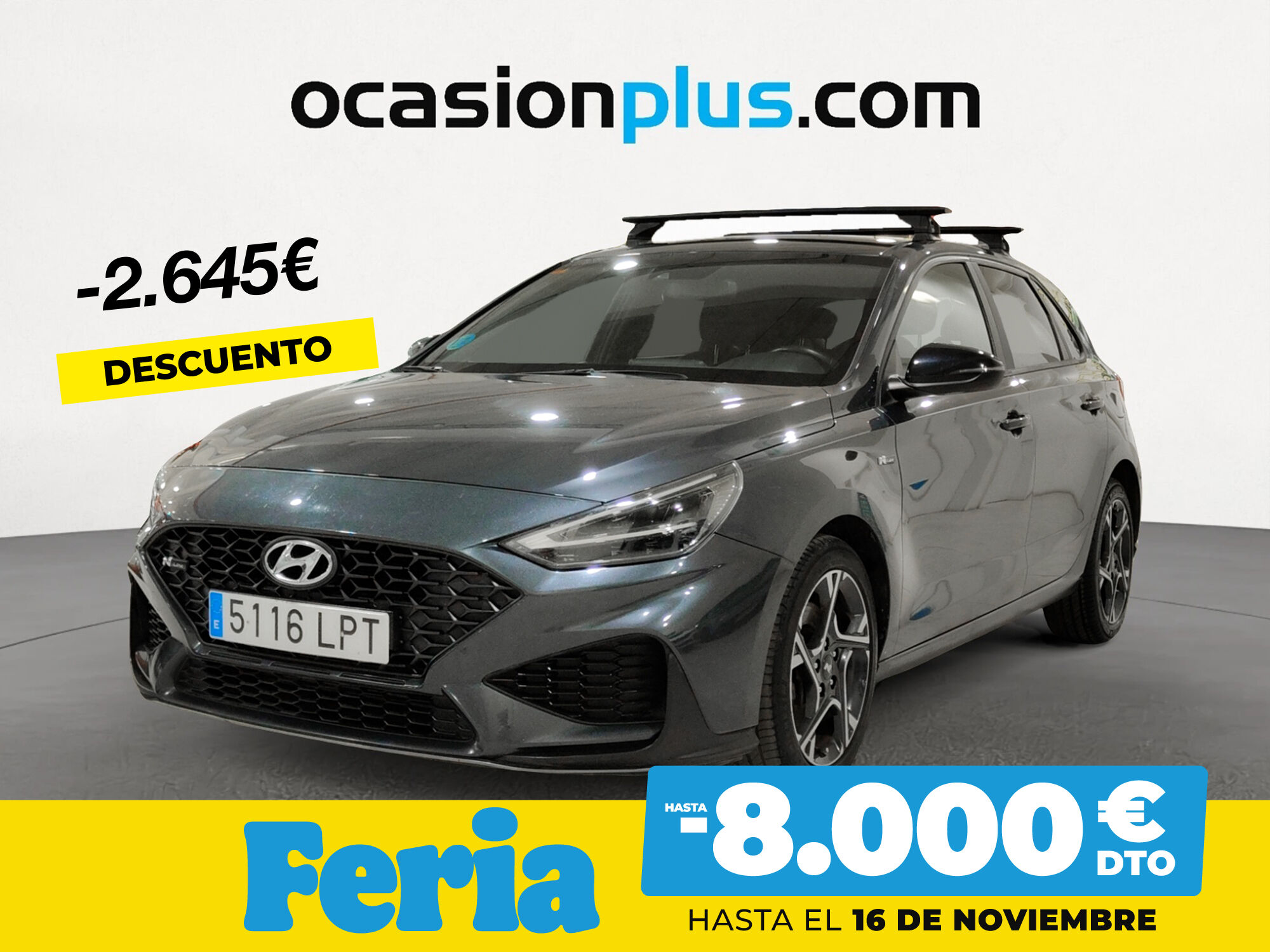 HYUNDAI i30 (1.0 TGDI 48V N-Line 88 kW (120 CV)) en Madrid