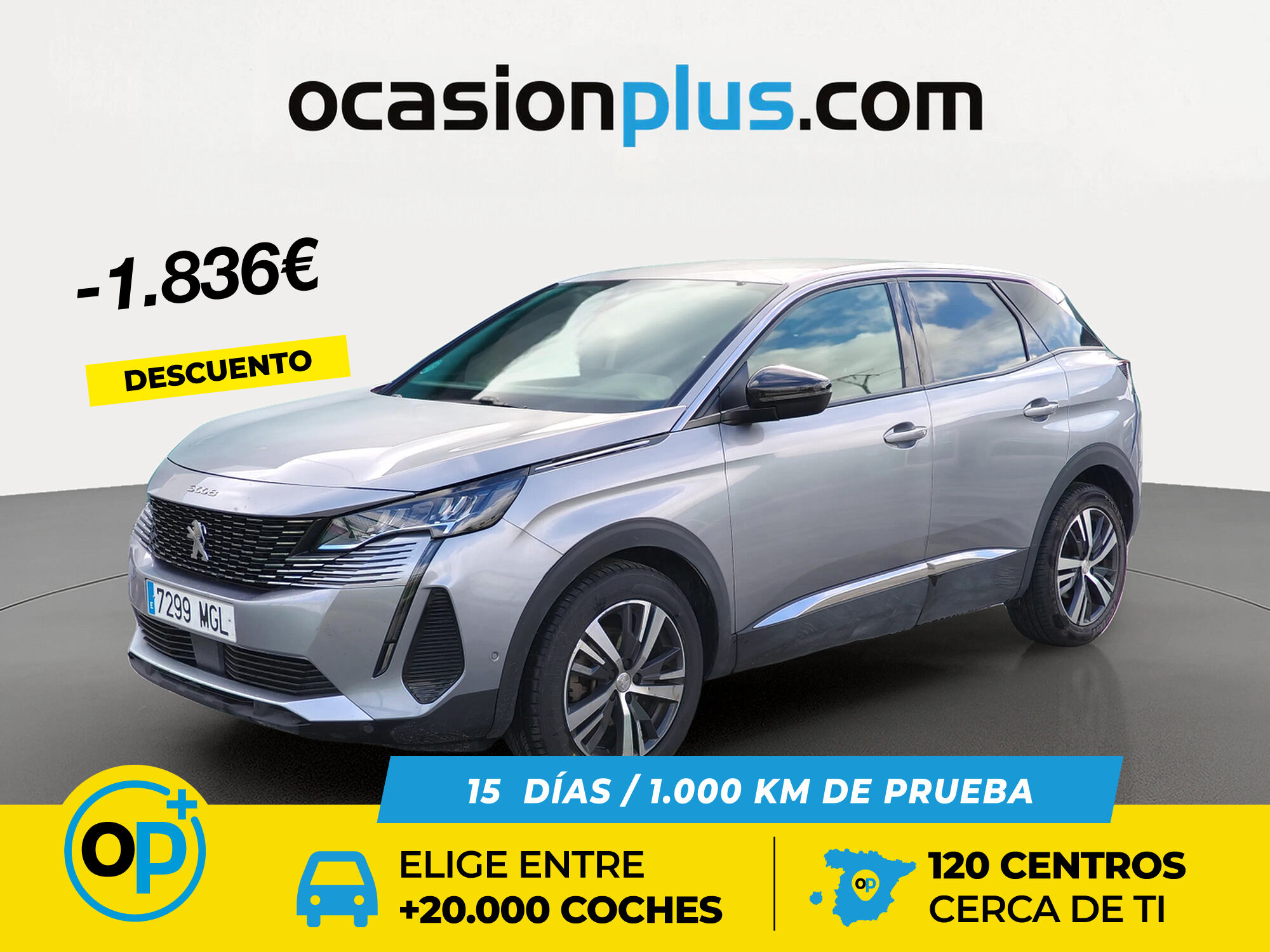 PEUGEOT 3008 (PureTech 130 S&S Allure Pack 96 kW (130 CV)) en Madrid