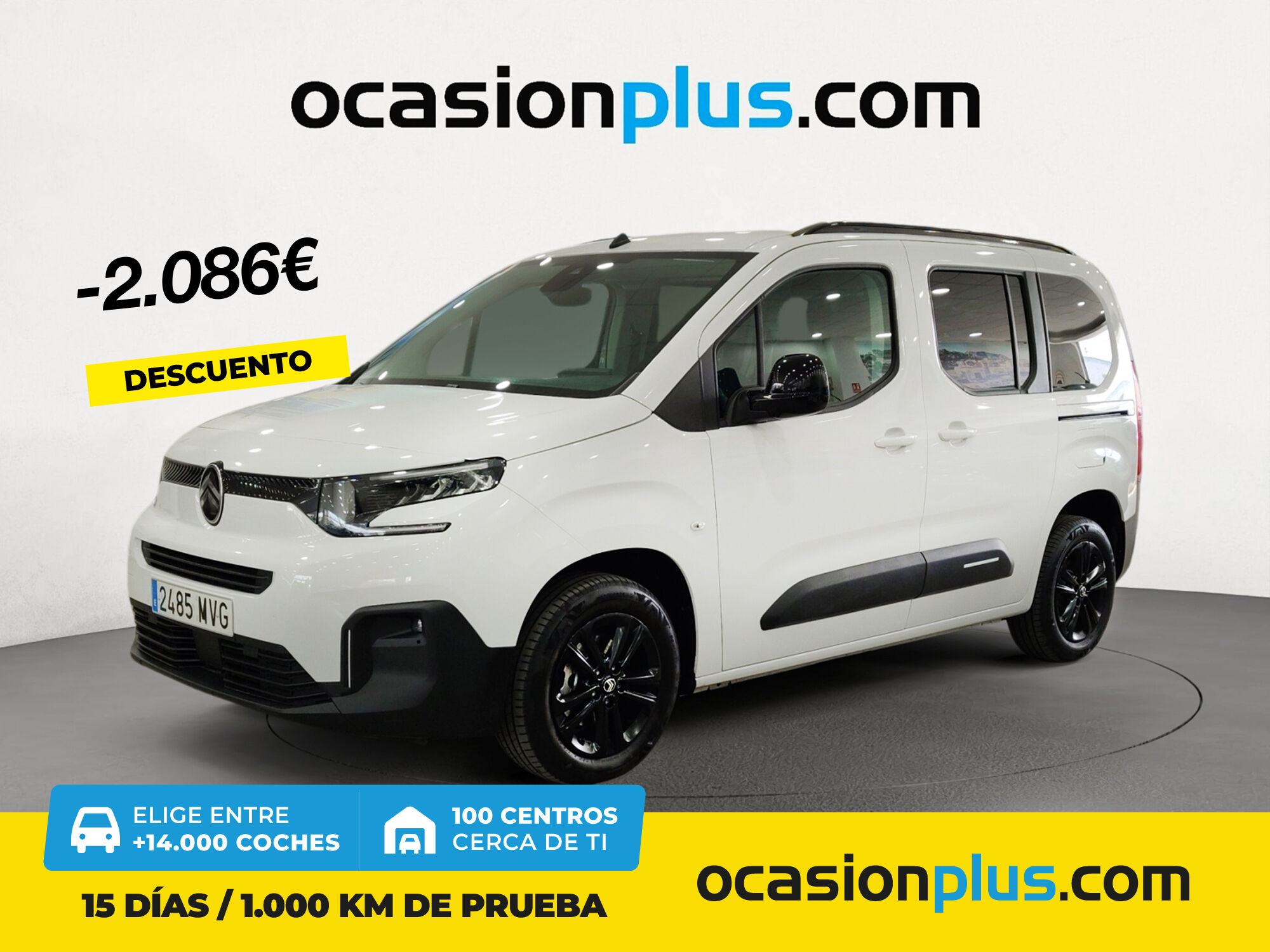 CITROEN Berlingo (BlueHDi 100 S&S Plus Talla M 75 kW (102 CV)) en Madrid