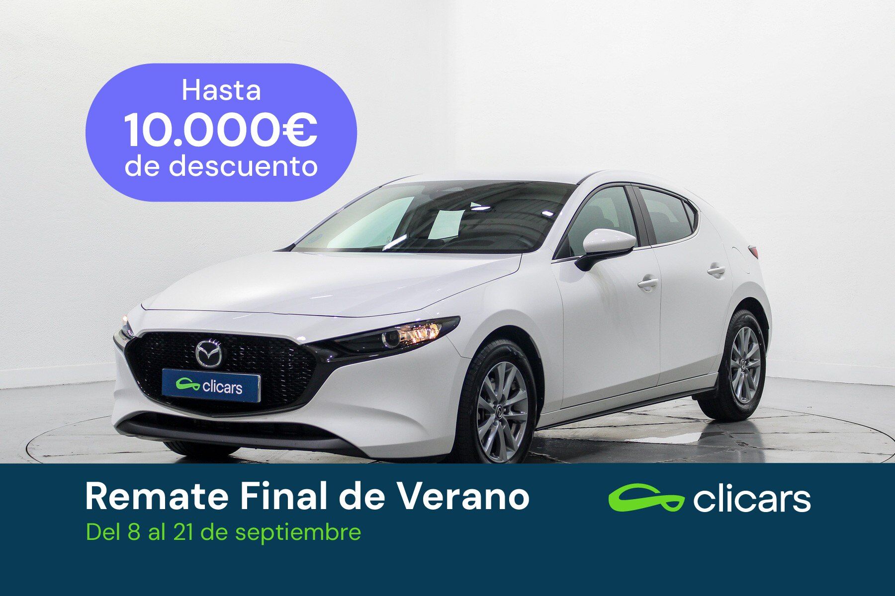 MAZDA Mazda3 (Mazda3 2.5 e-Skyactiv-G Prime-line 103kW) en Madrid