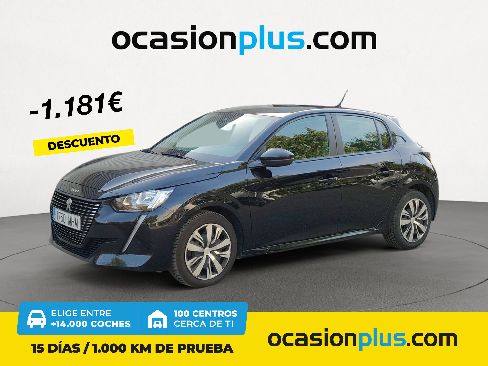 PEUGEOT 208 (PureTech 100 Active Pack 75 kW (100 CV)) en Madrid