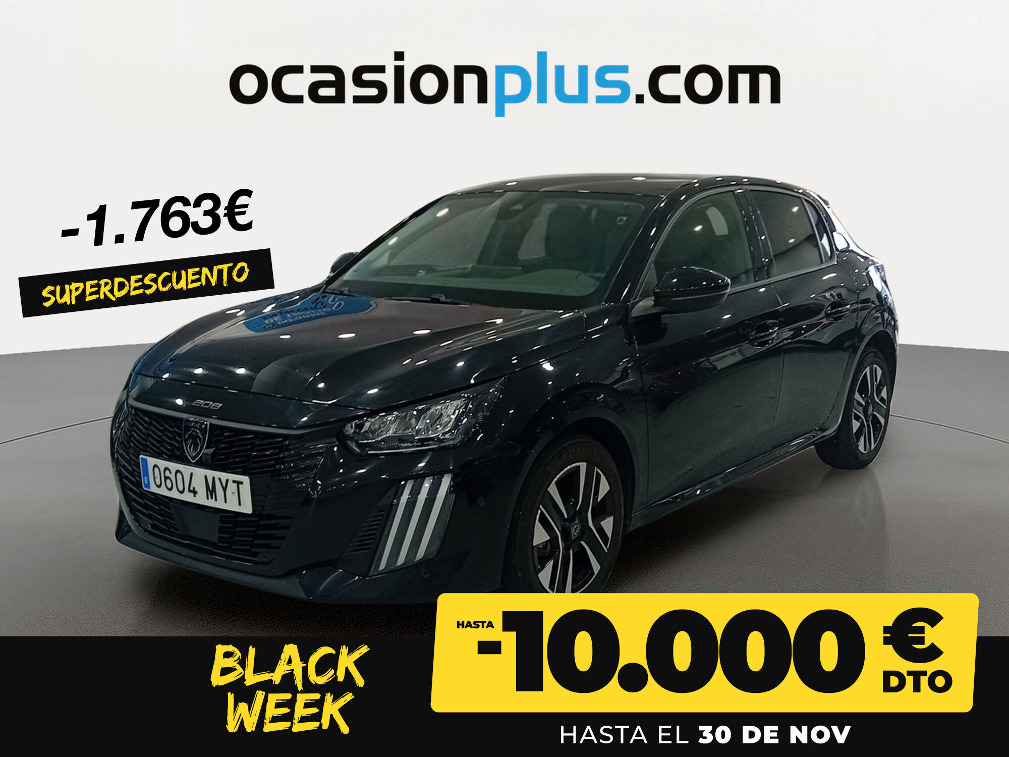 PEUGEOT 208 (Allure Hybrid eDCS6 75 kW (100 CV)) en Madrid