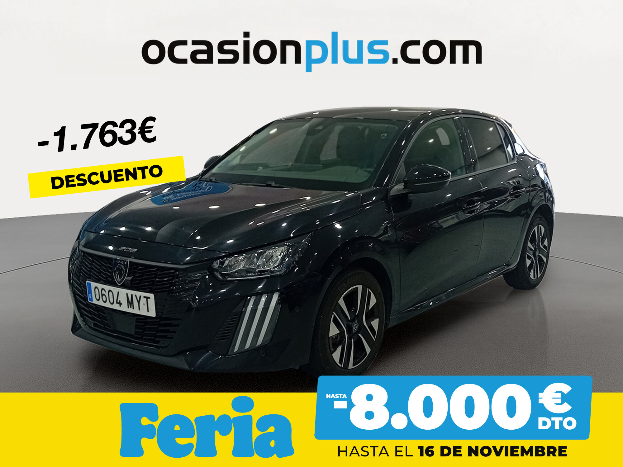 PEUGEOT 208 (Allure Hybrid eDCS6 75 kW (100 CV)) en Madrid