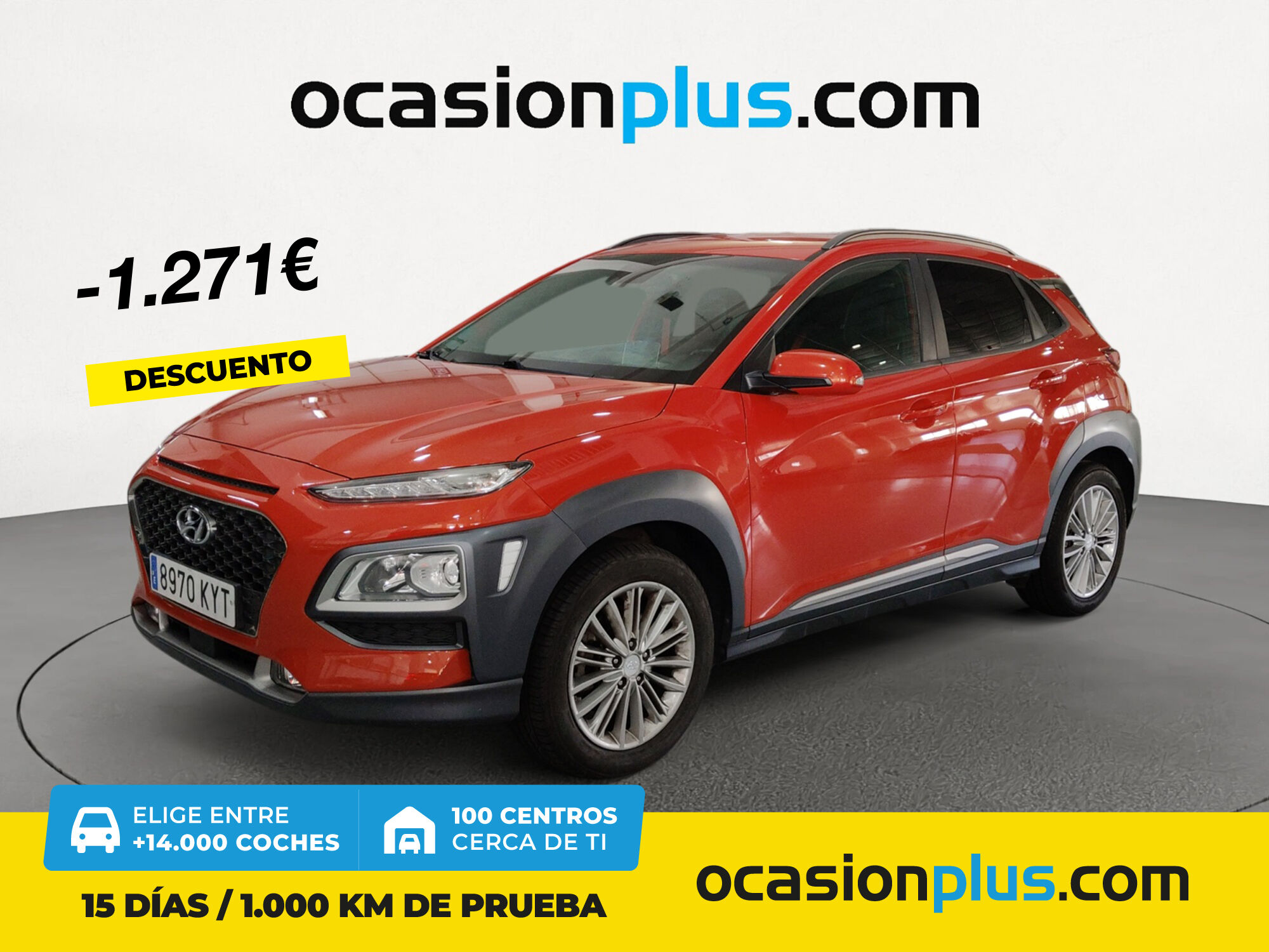 HYUNDAI Kona (1.0 TGDi Tecno Red 4x2 88 kW (120 CV)) en Madrid