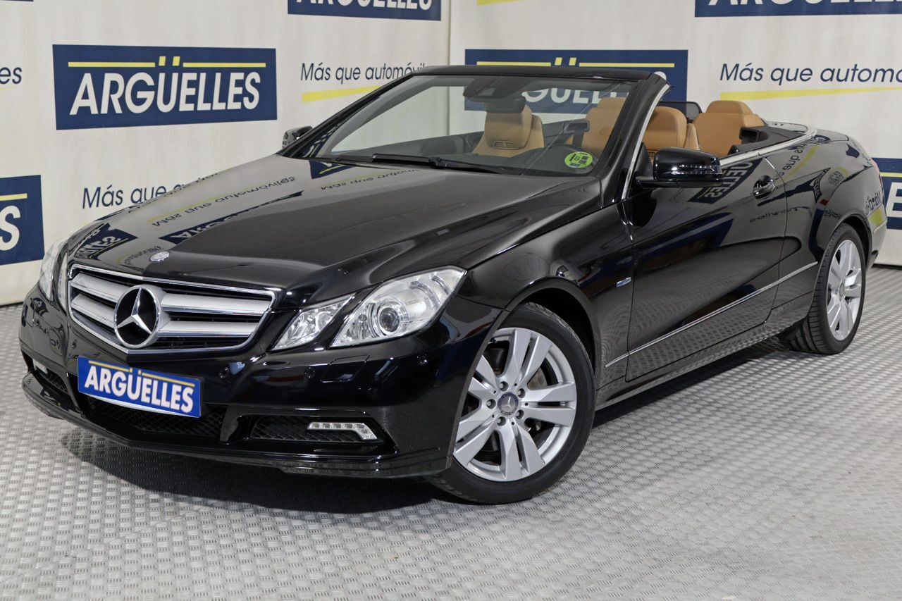MERCEDES Clase E (Benz E 350 CDI Cabrio Avantgarde 230cv) en Madrid