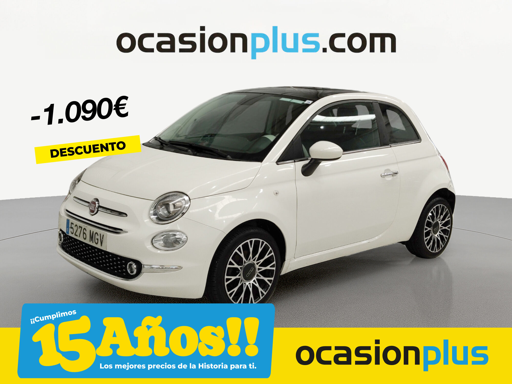 FIAT 500 (1.0 Hybrid Dolcevita 51 kW (70 CV)) en Madrid